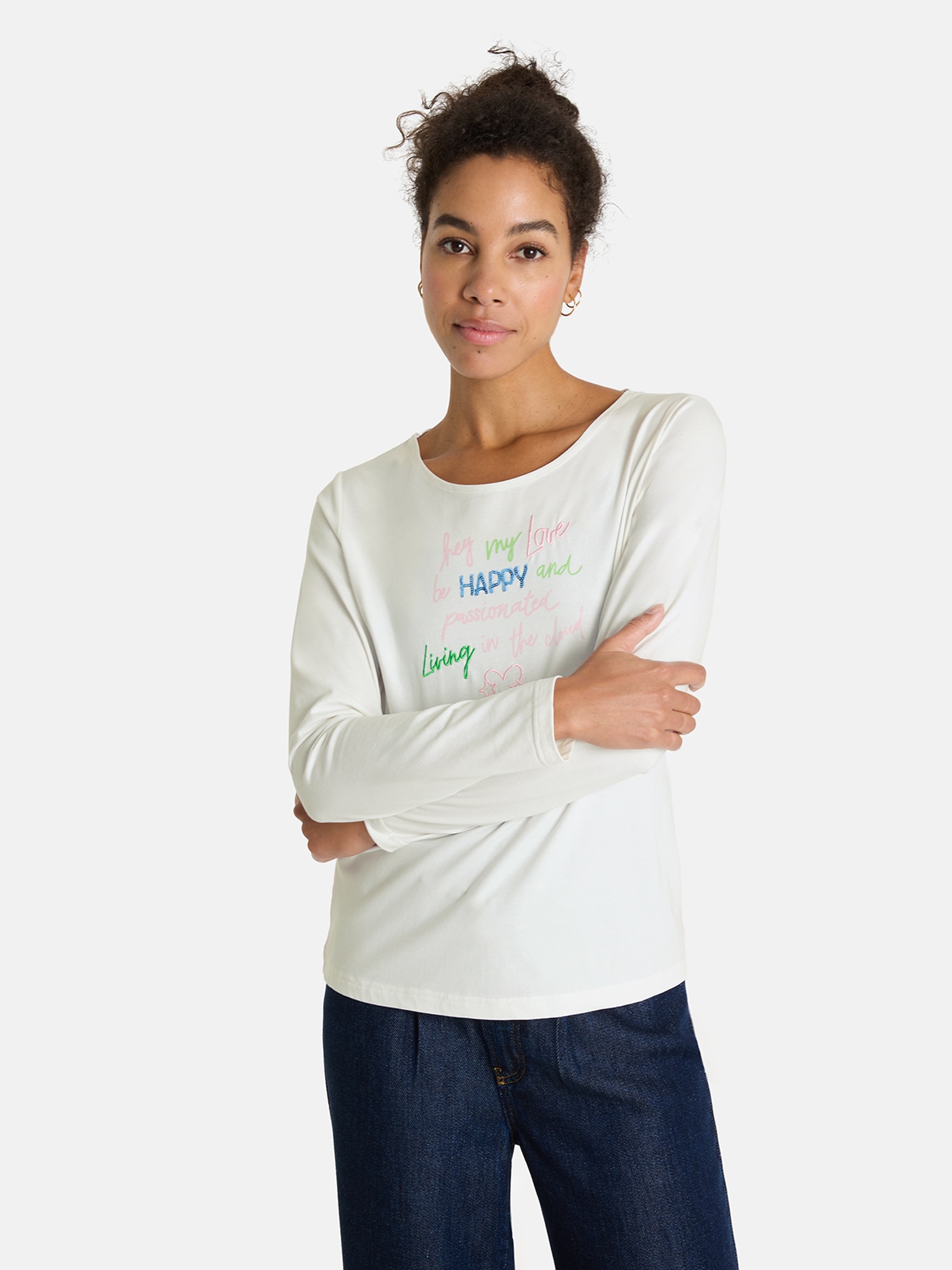 Lieblingsstück Langarmshirt "CellyL" mit Baumwoll-Anteil günstig online kaufen