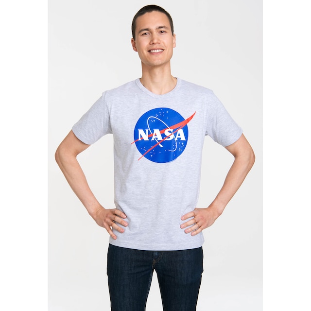 LOGOSHIRT T-Shirt »NASA Logo«, mit kaufen BAUR ▷ NASA-Logo | coolem