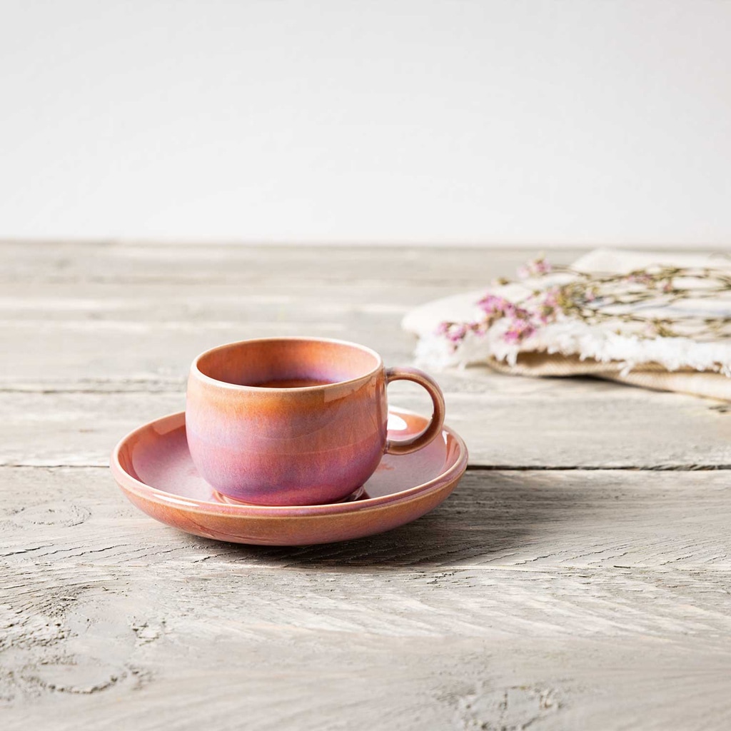 like. by Villeroy & Boch Espressotasse »Espressotassen Perlemor Coral 60 ml 6er Set rosa«