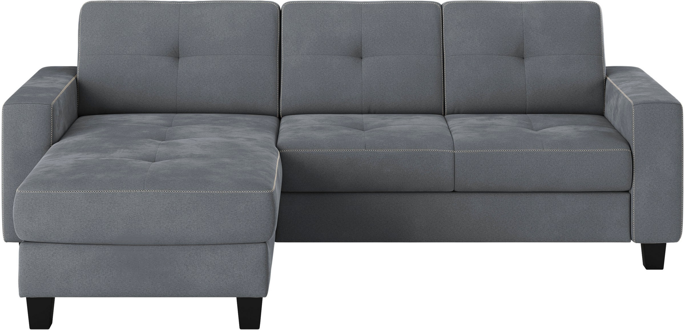 Places of Style Ecksofa "Varese", wahlweise mit Bettfunktion und Bettkasten günstig online kaufen