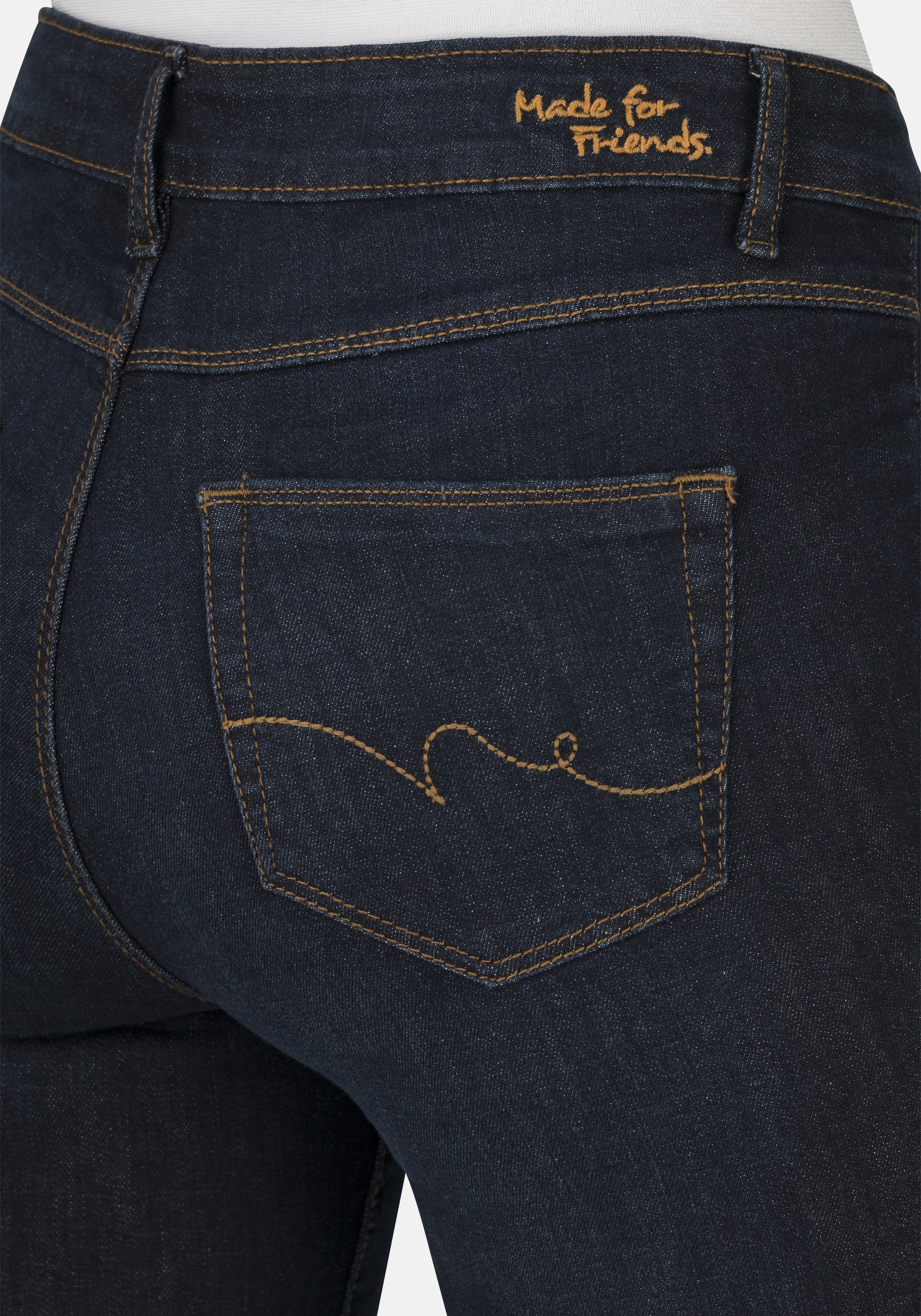 Thumbnail - STOOKER WOMEN 5-Pocket-Jeans "Zermatt Denim Straight Fit", Straight Fit Casual Clean Wash Denim Jeans für Damen