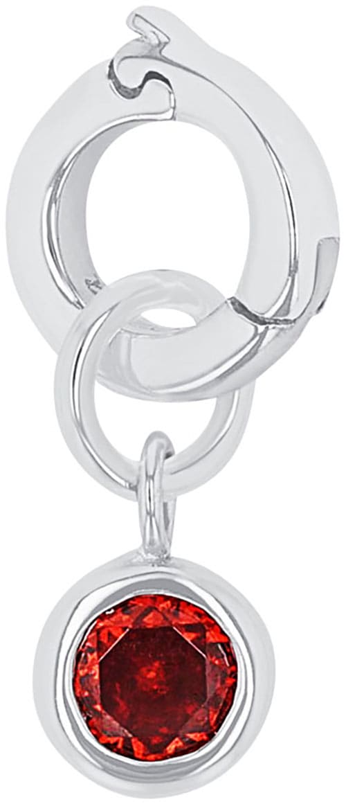 Amor Charm-Einhänger »Geburtsstein, 2038533,-534,-536,-537, 2038540,-541,-542,-543«, mit Zirkonia (synth.) oder Stein (synth.)
