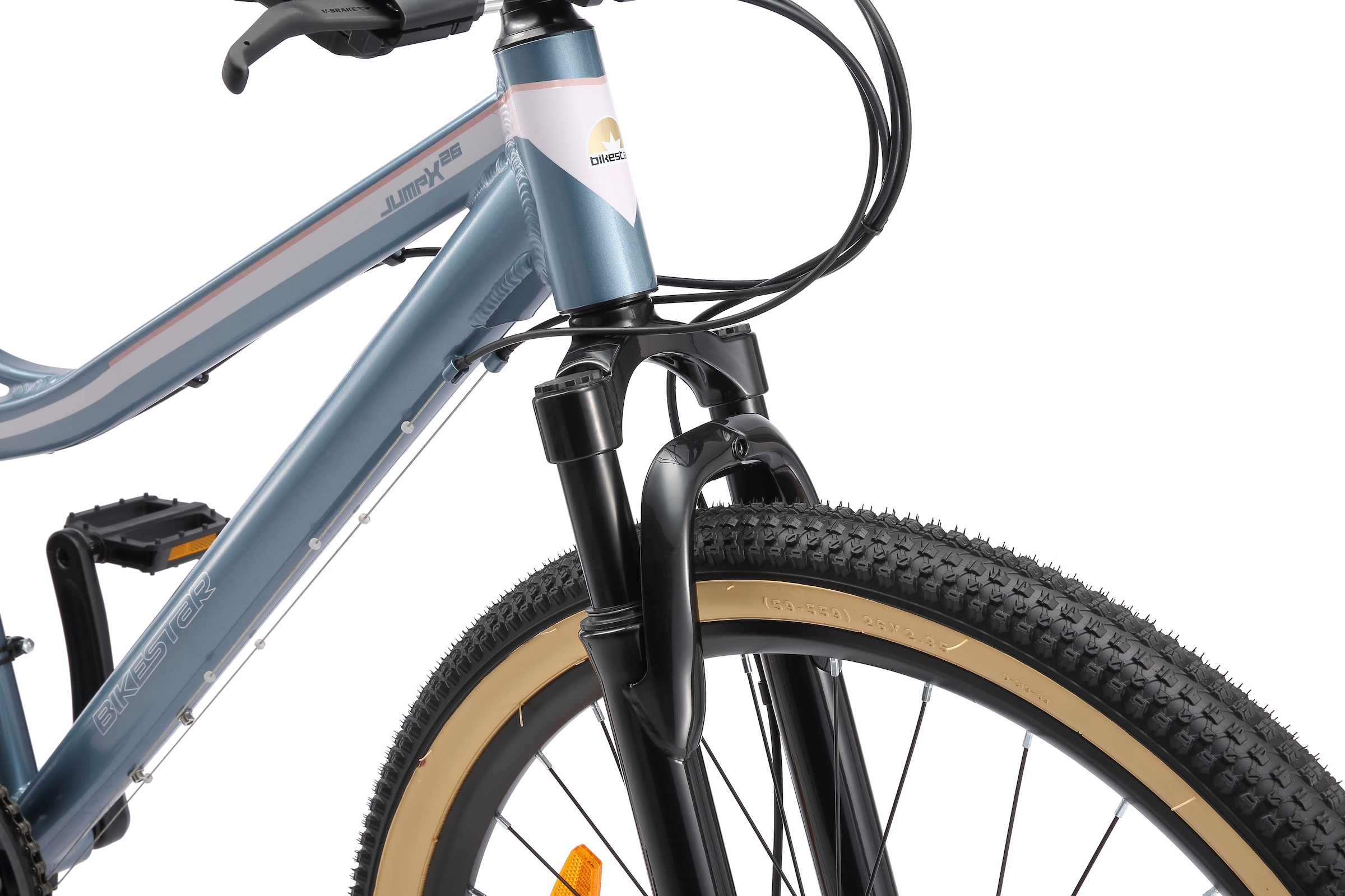 Bikestar Mountainbike 21 Gang Shimano RD-TY300 Schaltwerk Kettenschaltung für Damen und Herren, Kettenschaltung