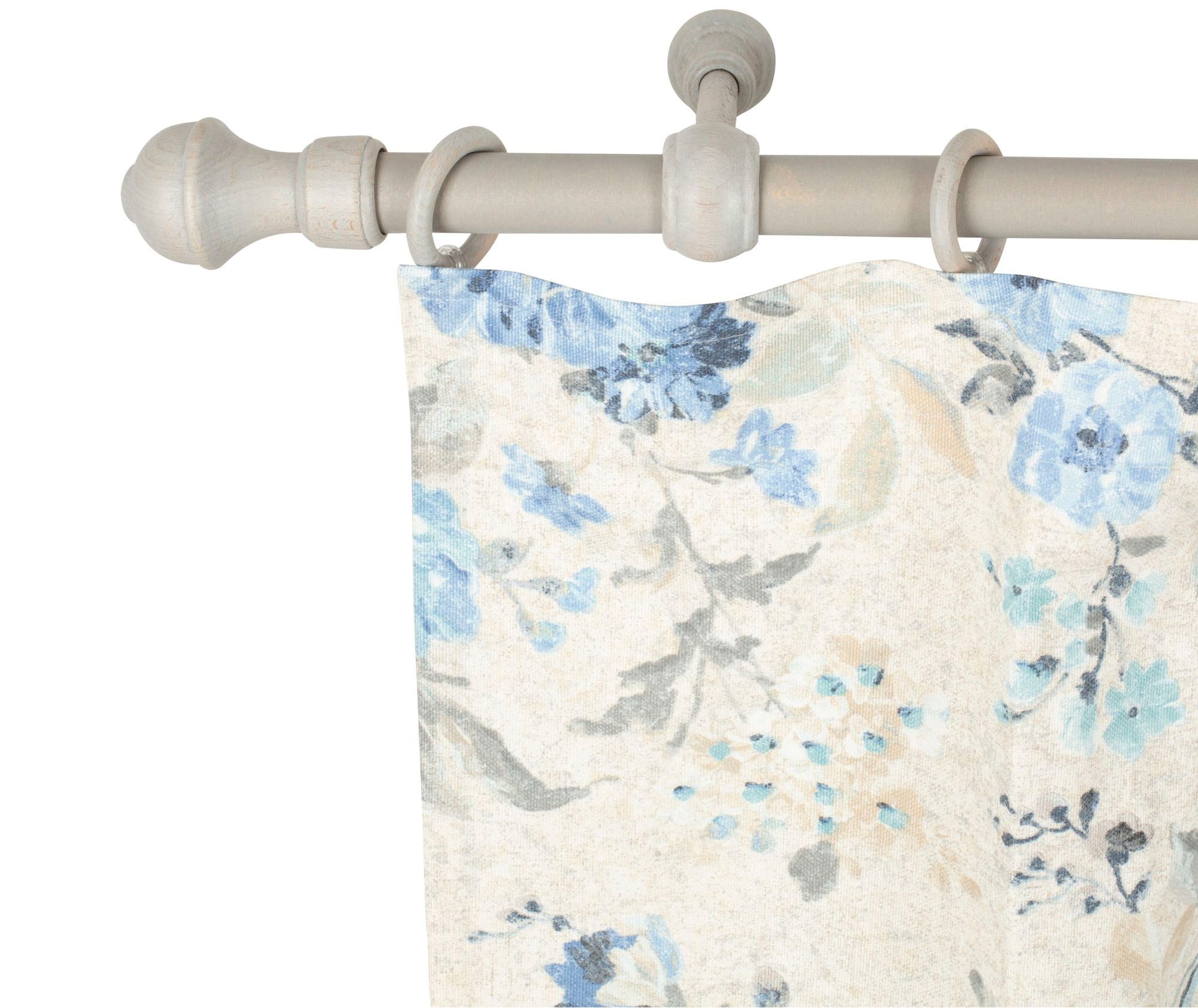 SN DECO GROUP Gardinenstange "Ares" 1 läufig-läufig Fixmaß 28 mm, Holz, ver günstig online kaufen