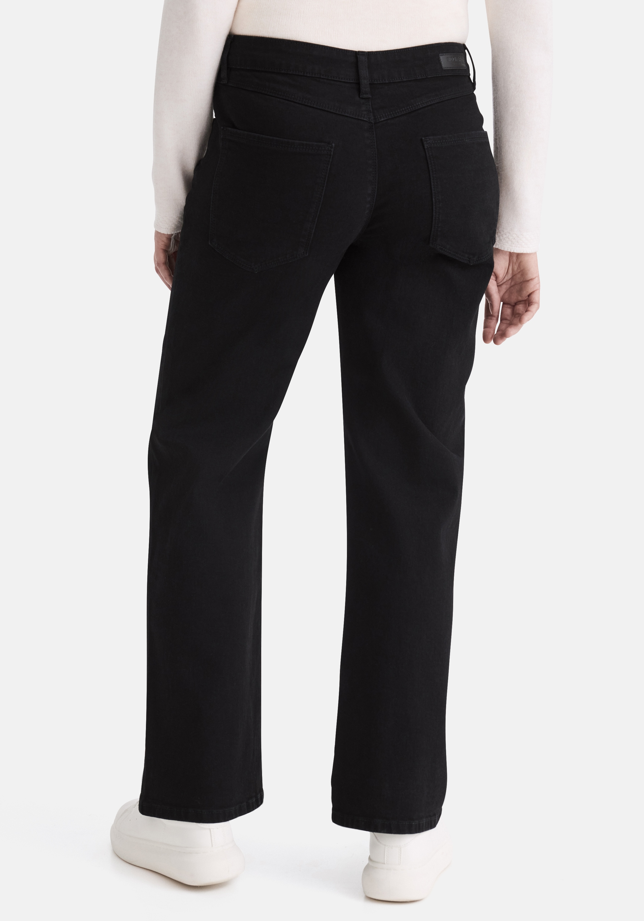 STOOKER WOMEN Weite Jeans »Mary Stretch Wide leg fit« Wide Leg Fit Casual Clean Wash Jersey für Damen