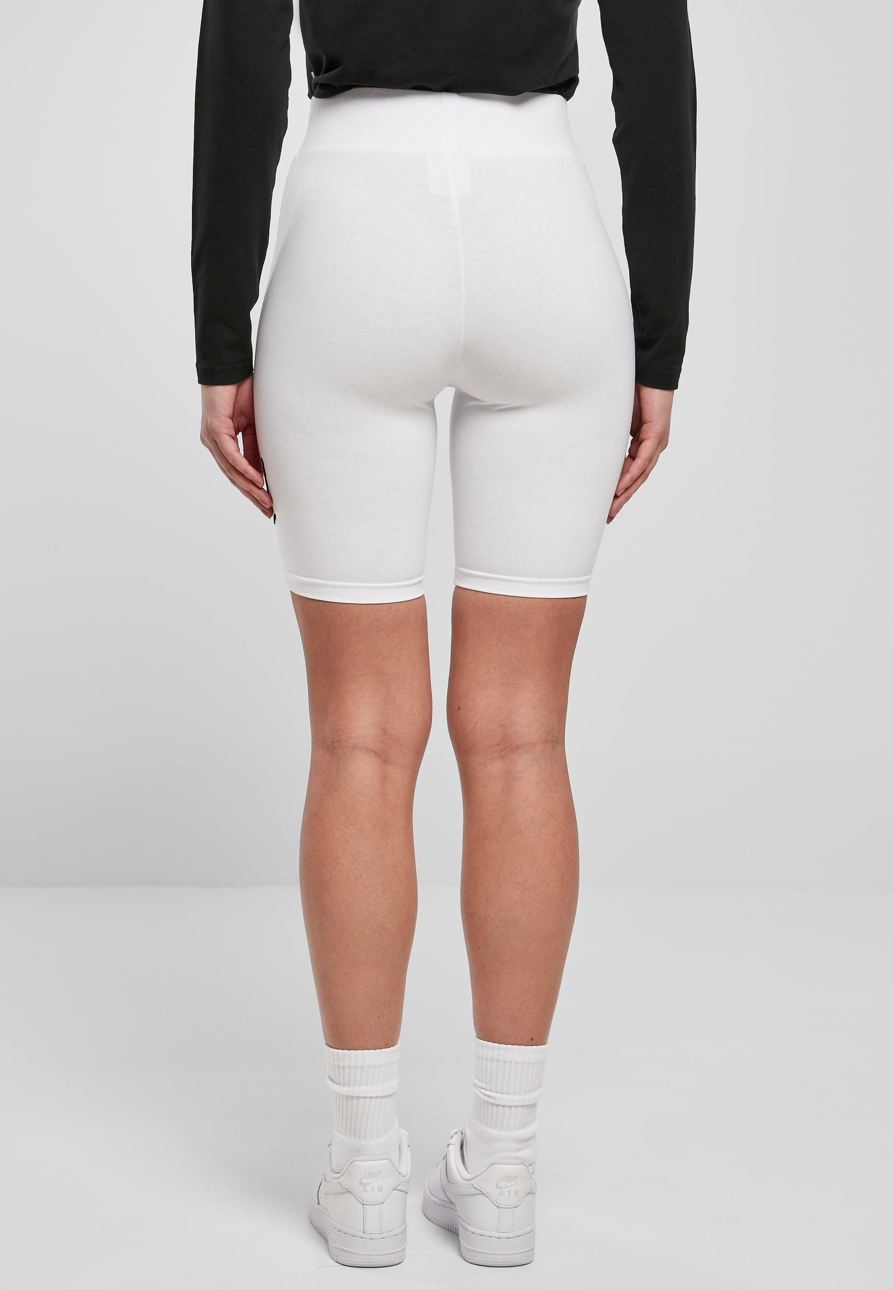 Karl Kani Radlerhose »Karl Kani Damen KKWQ22003WHT Signature Cycling Shorts white«, (1 tlg.)