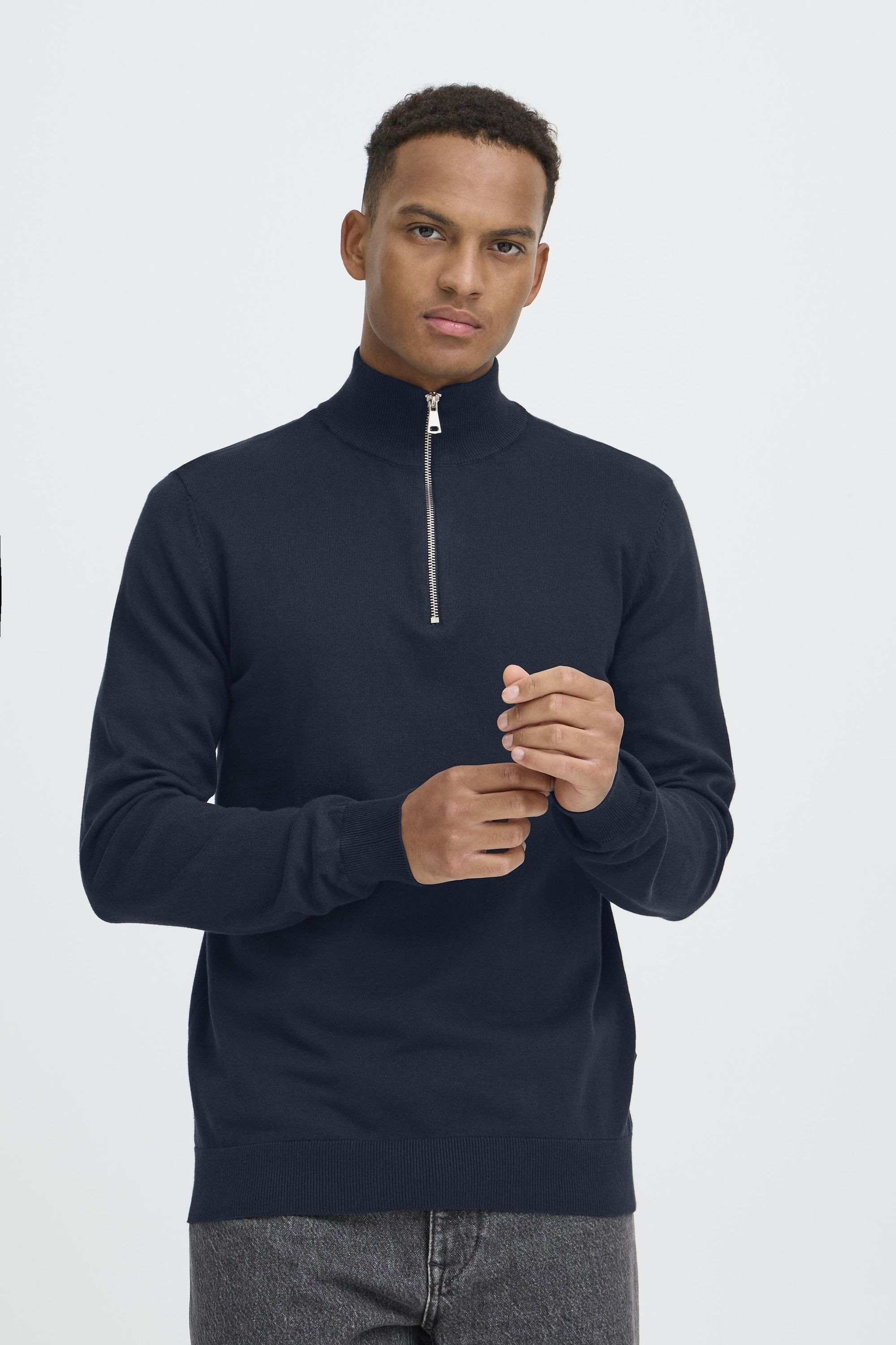 Blend Troyer "BHBryan" Stilvoller Troyer mit Reißverschluss günstig online kaufen