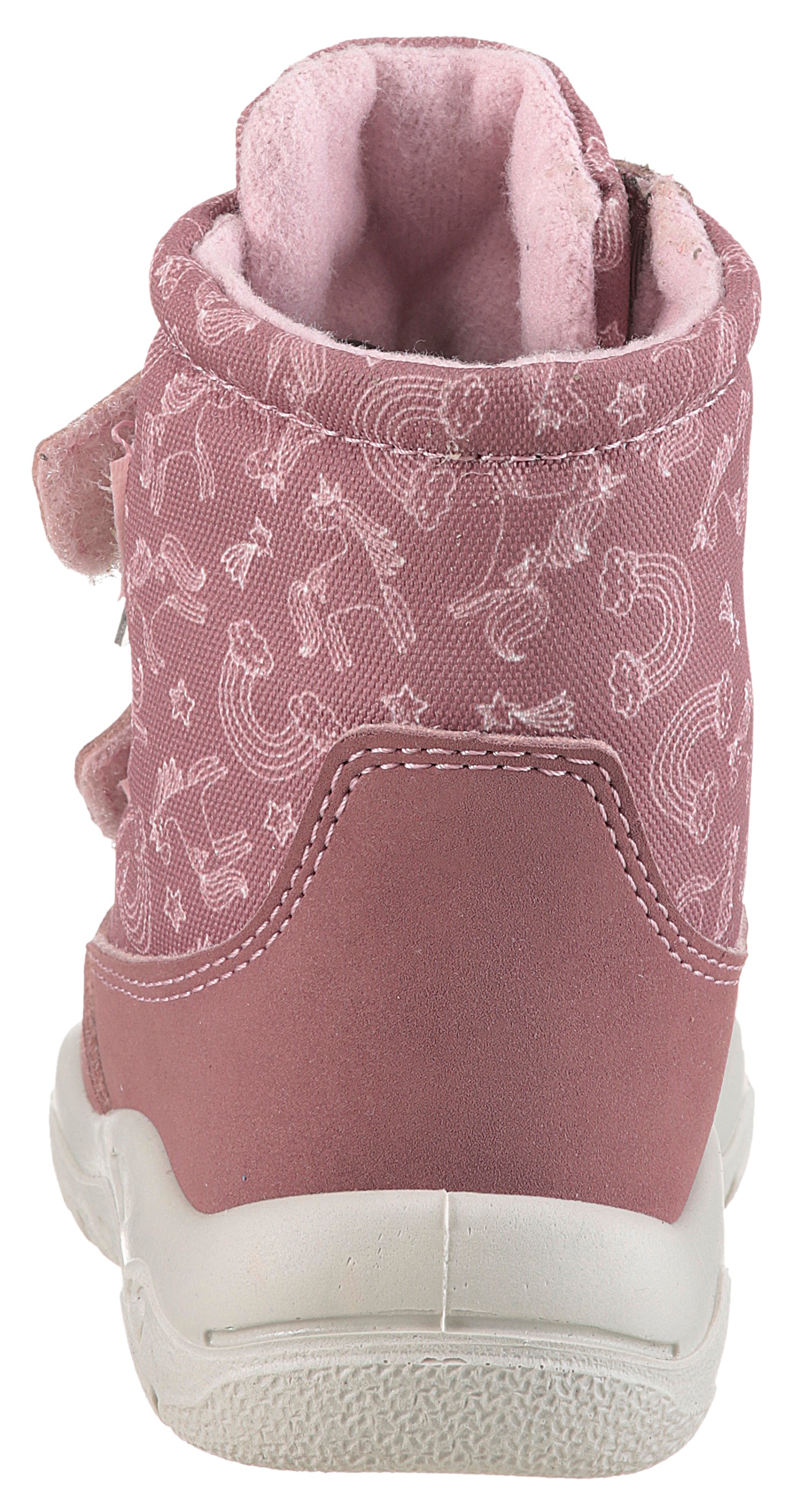 PEPINO by RICOSTA Winterstiefel »Madlen WMS: mittel«, Klettstiefel mit Sympatex, Lauflernschuh, Größenschablone zum Download