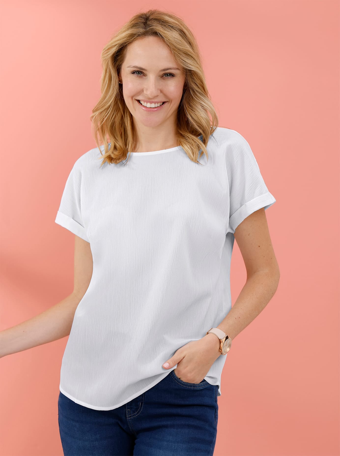 Classic Basics Schlupfbluse