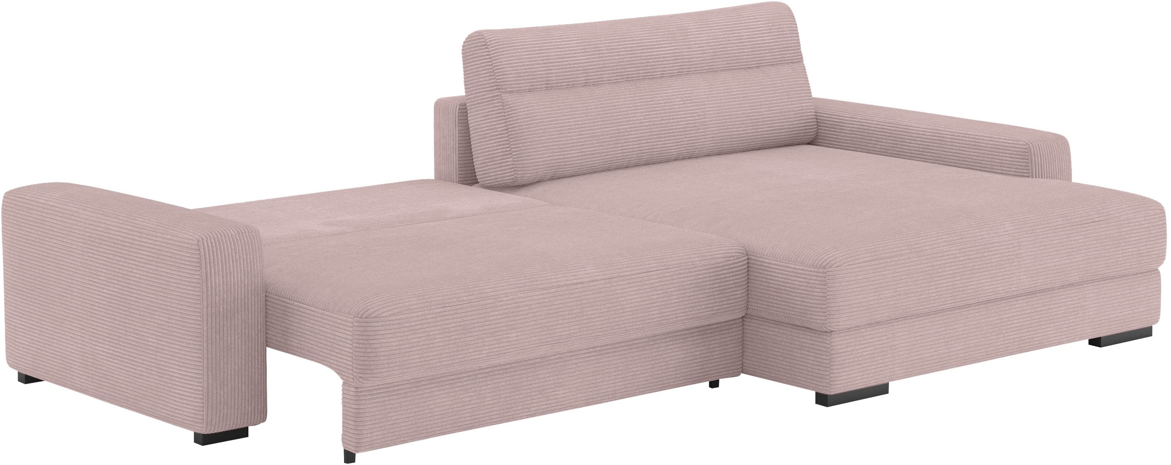 Mr. Couch Ecksofa »Marcello L-Form«, inklusive EasyBett und Bettkasten