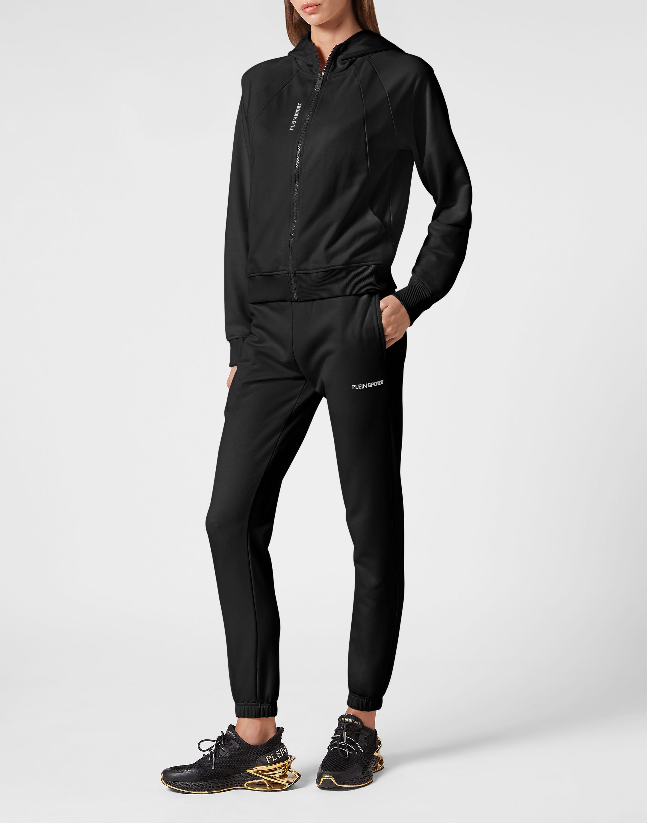 PLEIN SPORT Kapuzensweatjacke »Sweatjacke mit Kapuze«