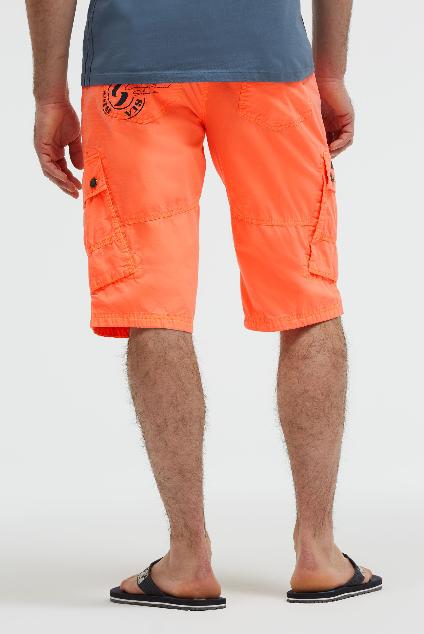 CAMP DAVID Shorts  aus Baumwolle