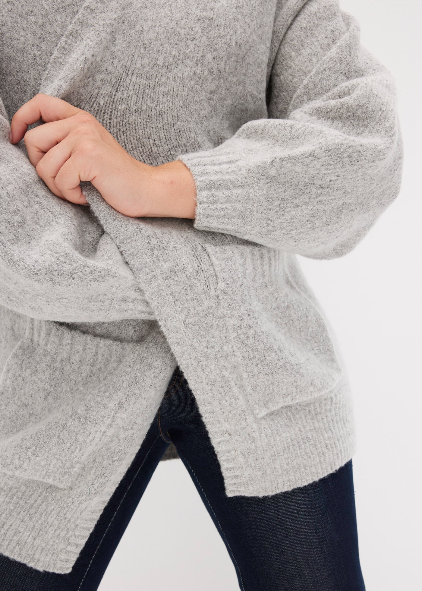 Thumbnail - bonprix Strickjacke "Oversize-Strickjacke" Oversize-Passform, mit aufgesetzten Taschen