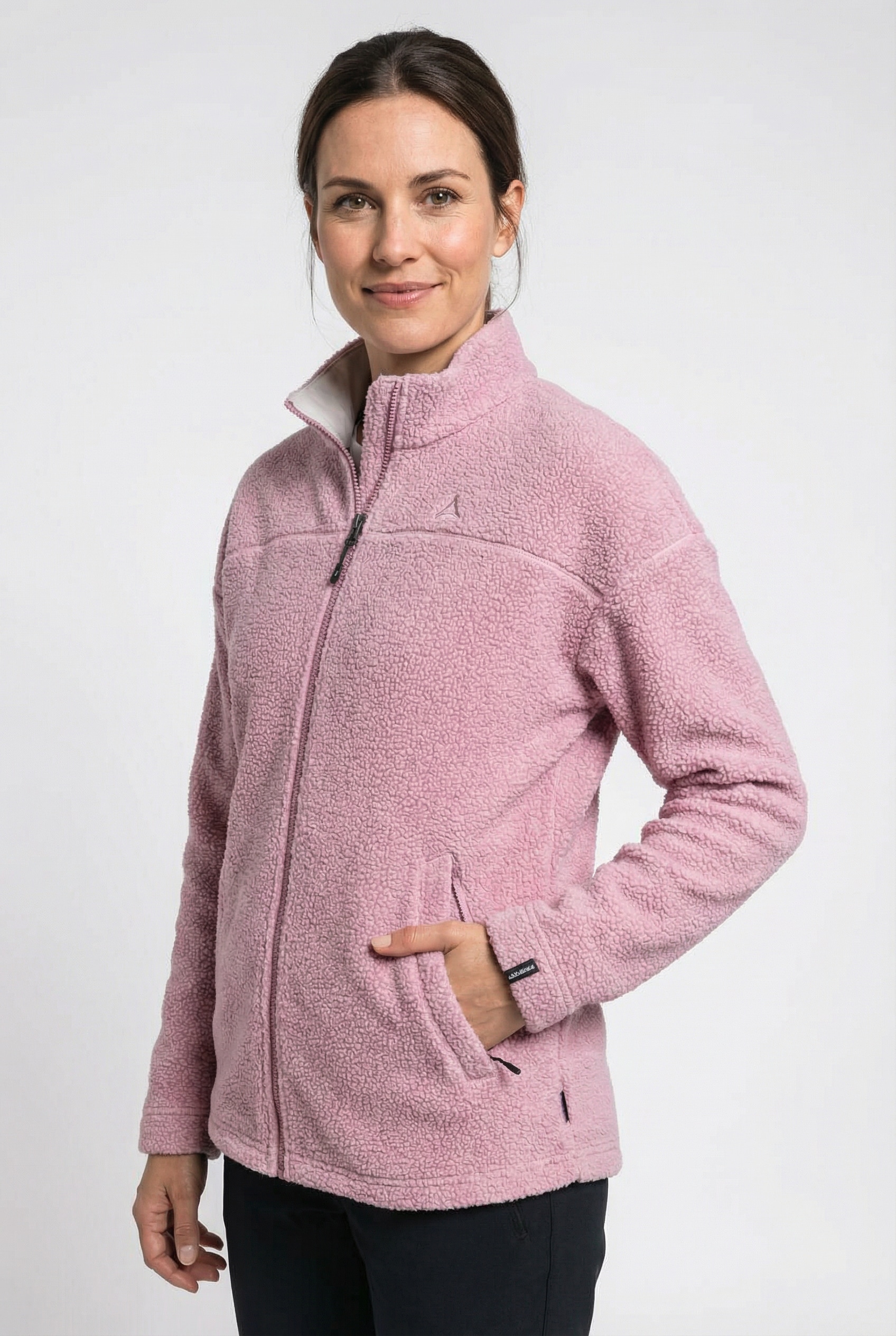 Schöffel Fleecejacke "CIRC Fleece Jk Style Purga WMS" mit Reißverschluss, schnell trocknend, lockere Passform