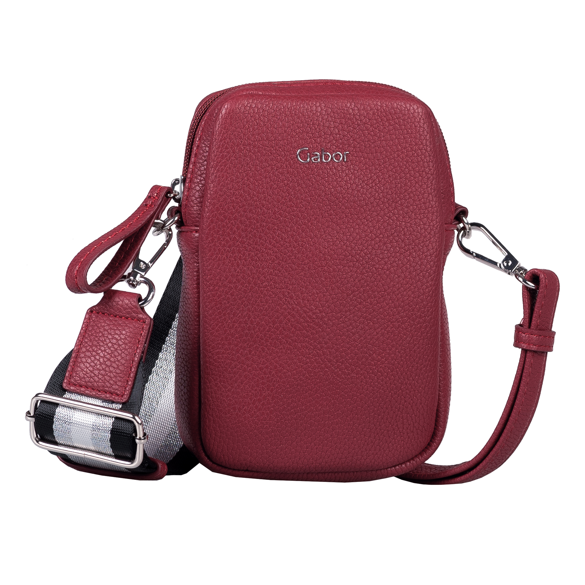 Handytasche »Silvia«, Extrabreiten Schulterriemen, mit Glitzer-Effek