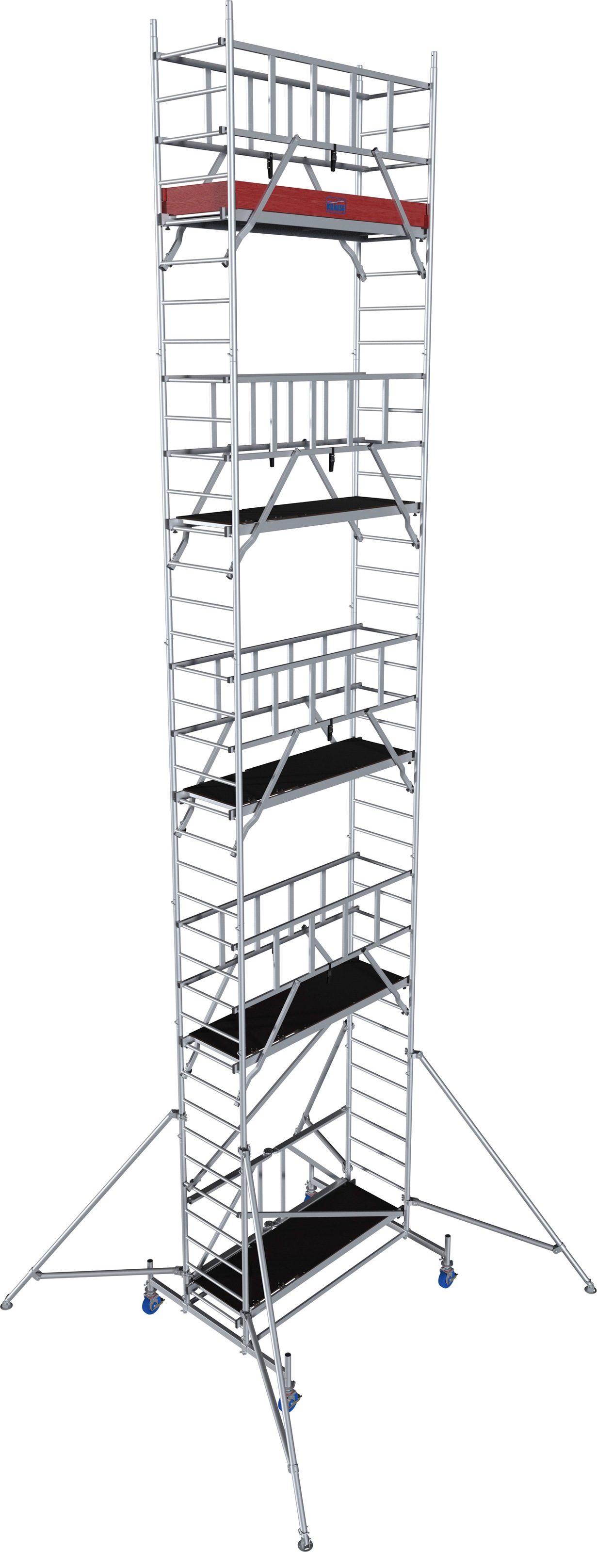 KRAUSE Fahrgerüst "ProTec XS Alu-FaltGerüst", Arbeitshöhe: 10,8 Meter