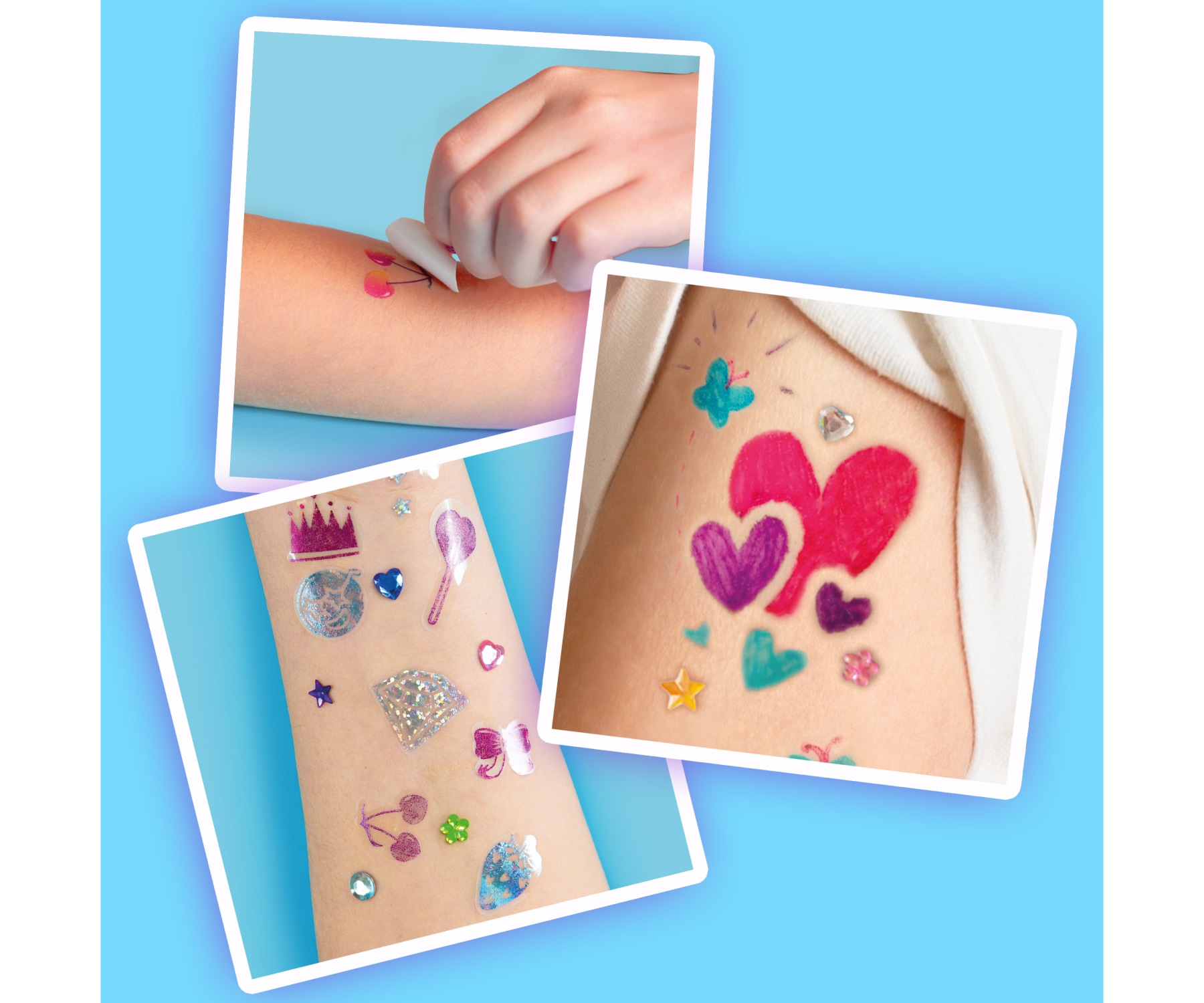 Smoby Kreativset »Glam Tattoo Corner« Made in Europe