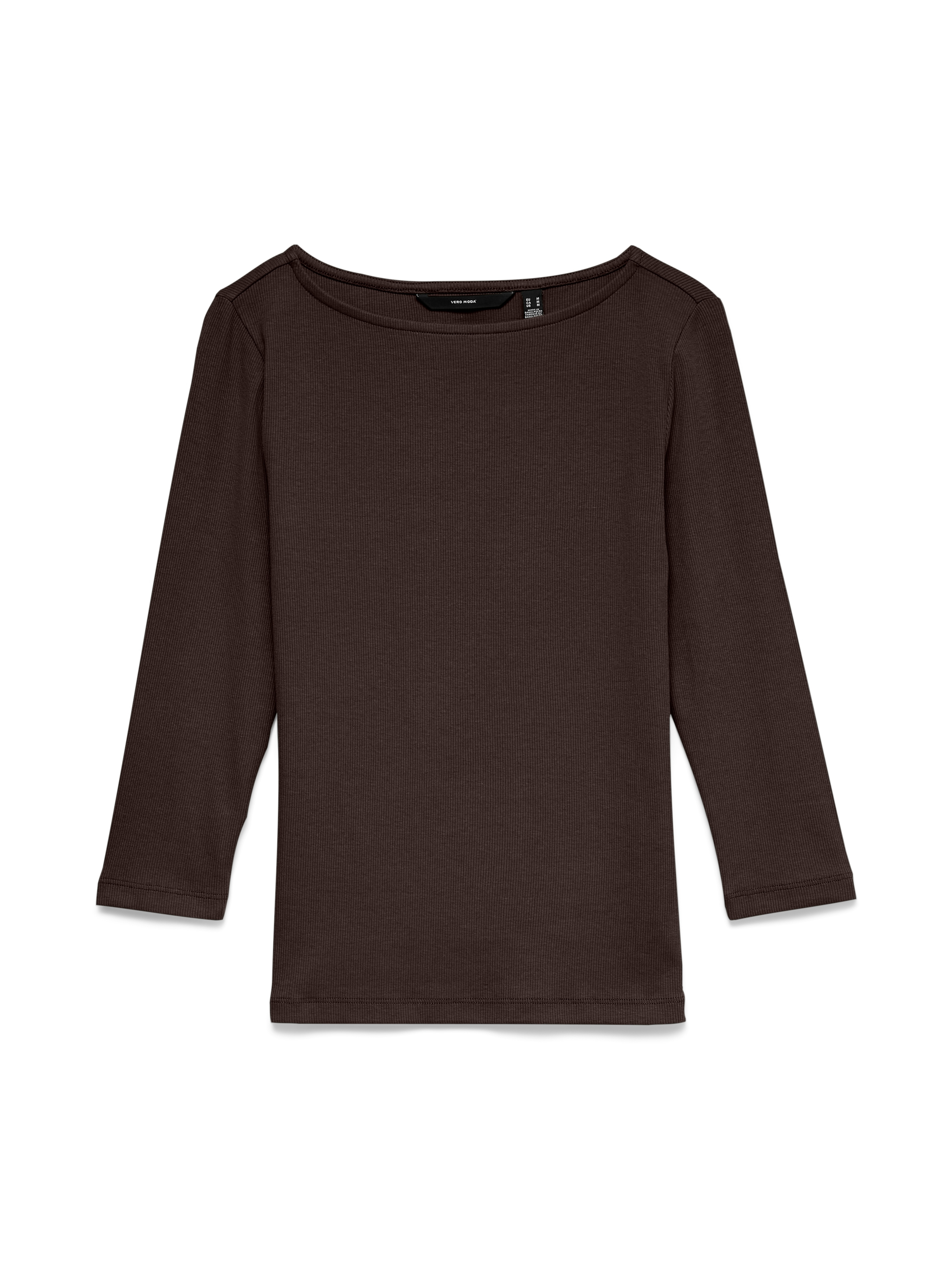 Vero Moda T-Shirt "VMCHLOE PANDA 3/4 BOATNECK TOP JRS" Baumwollmischung, slim fit