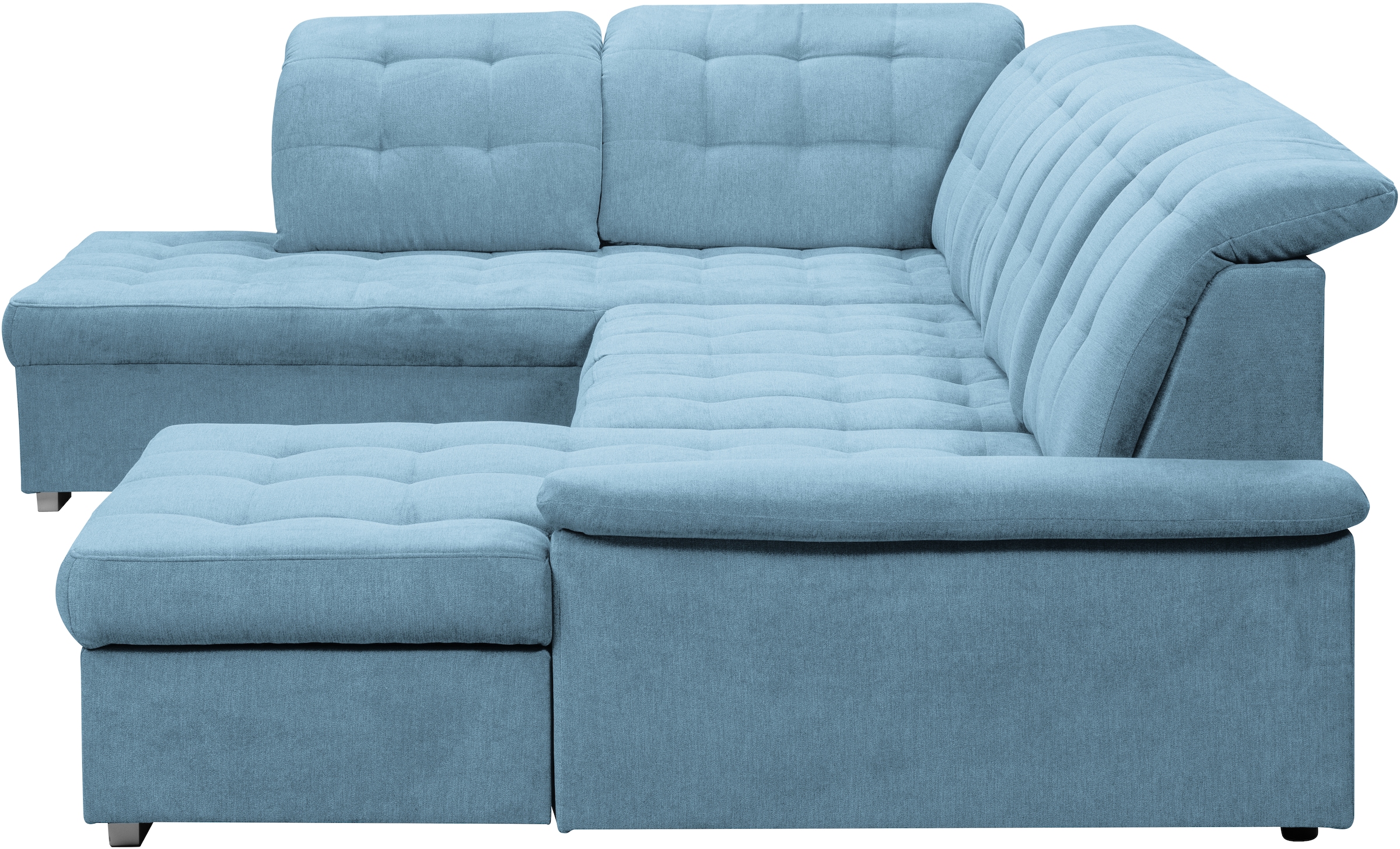 WERK2 Wohnlandschaft »Kordula-New U-Form«, Sofa in U-Form mit Schlaffunktion & Bettkasten, Schlafcouch