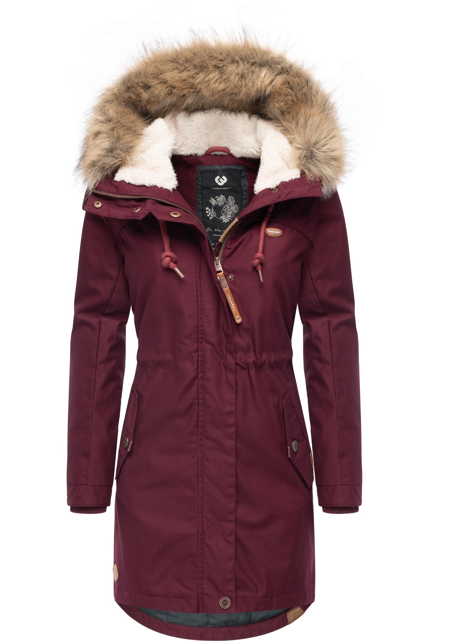 Ragwear Winterjacke "Tawny", mit Kapuze, stylischer Winterparka mit großer günstig online kaufen