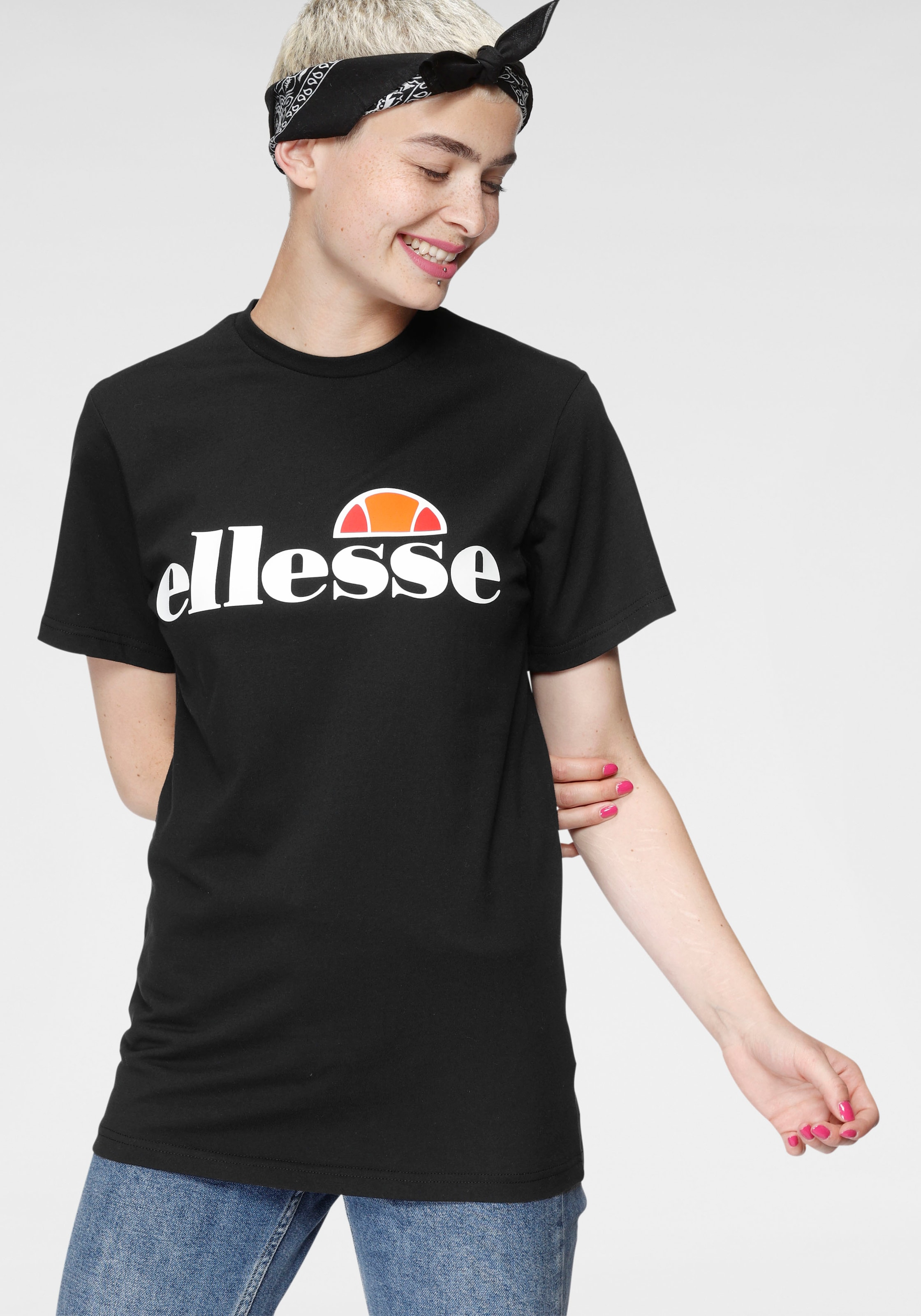 Ellesse T-Shirt Albany (1-tlg) Plain/ohne Details günstig online kaufen