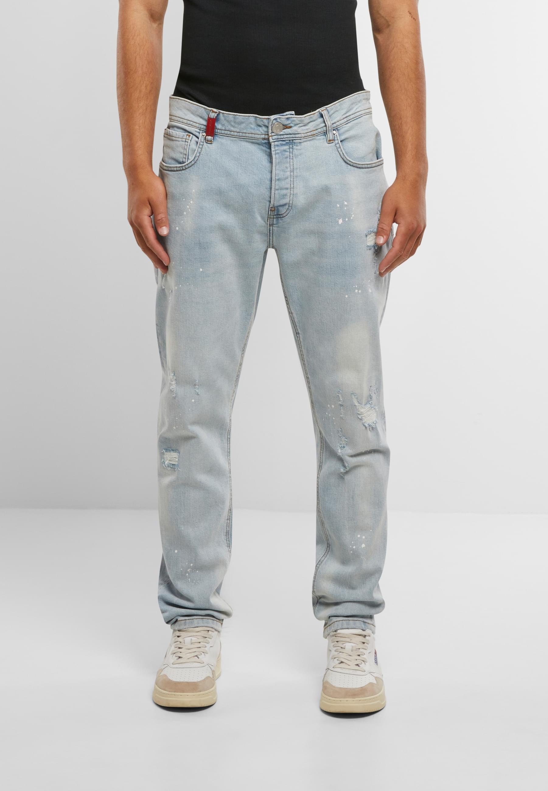 2Y Premium Bequeme Jeans »2Y Premium 2Y CARLOS DESTROYED SLIM FIT JEANS«