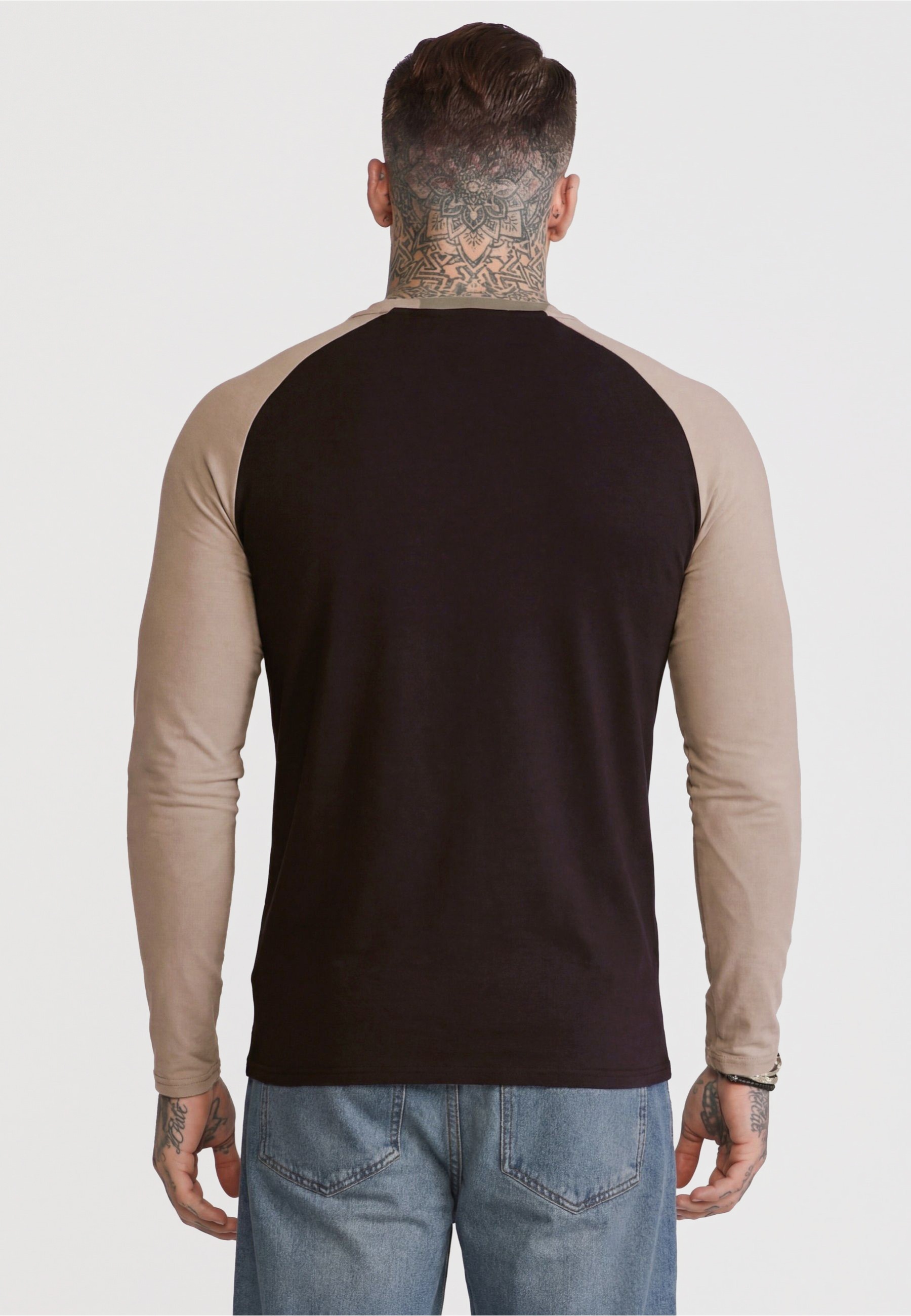 Siksilk Langarmshirt »SikSilk LS Muscle Fit T-Shirt« 1