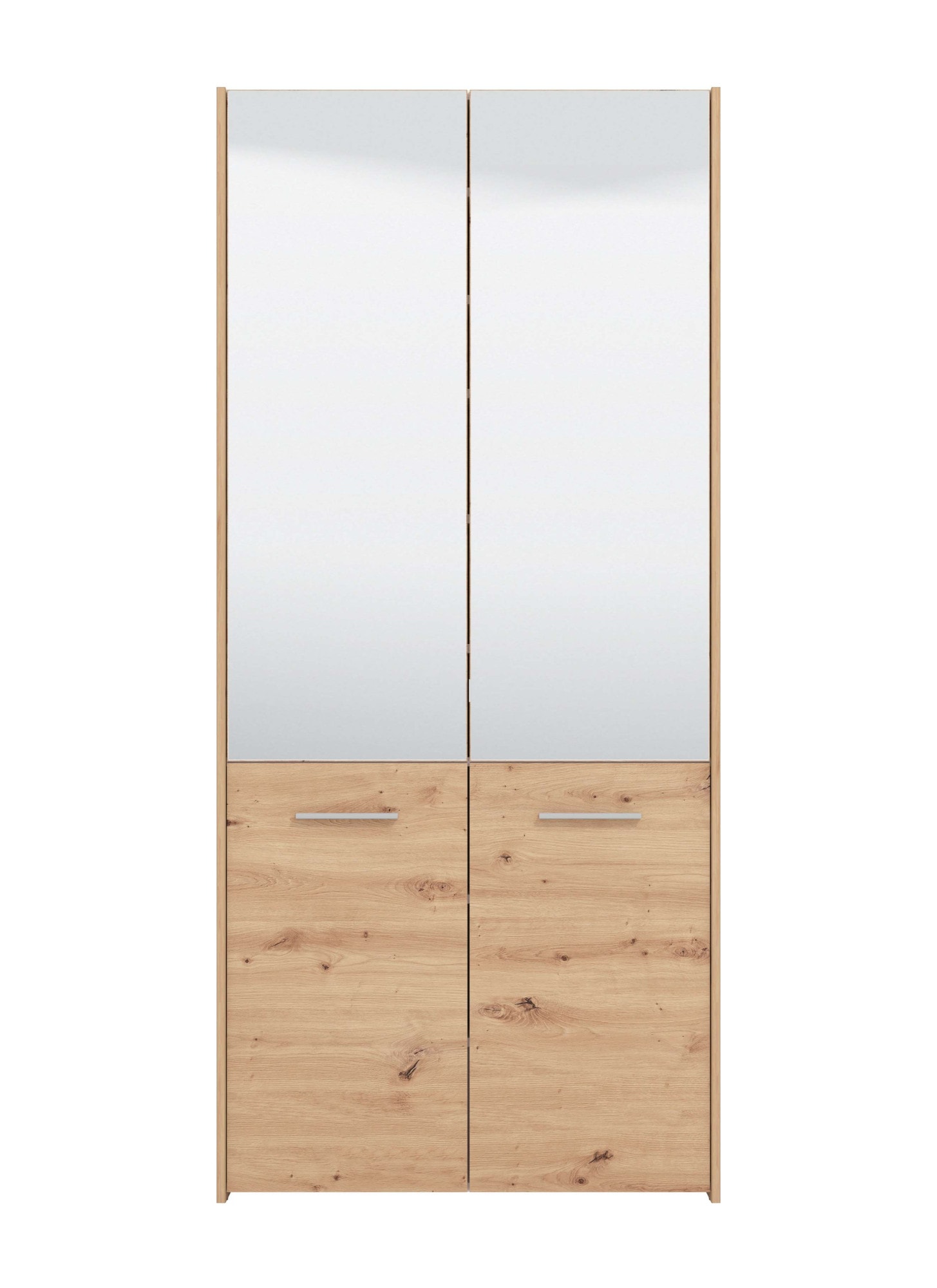 INOSIGN Schuhschrank »Menorca Schuhkommode, Lagerschrank, Schuhregal, Breite 90 cm«, mit vier Türen, in modernen und eleganten Farben, mit zwei Spiegeln
