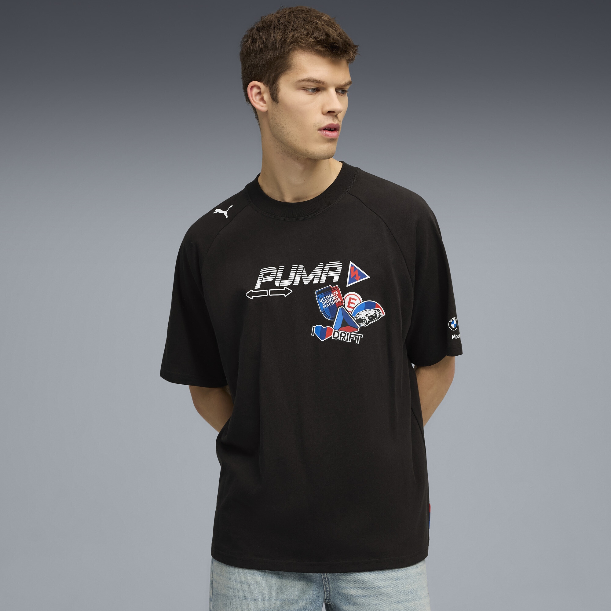 PUMA T-Shirt »BMW M Motorsport Sticker T-Shirt Herren«