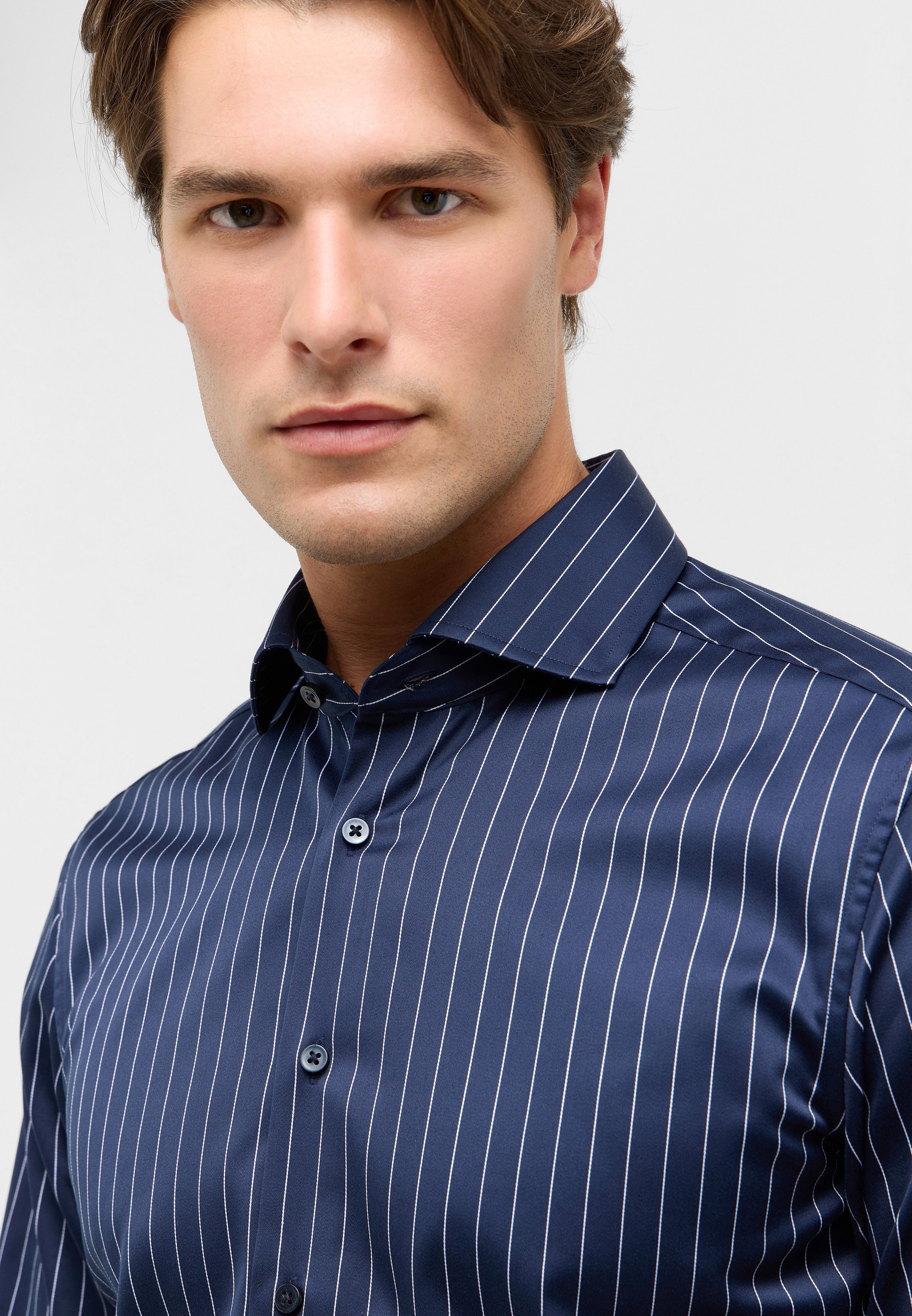 Eterna Langarmhemd »SLIM FIT«, NON IRON (bügelfrei)