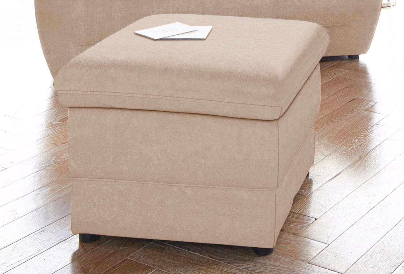 DOMO collection Polsterhocker "Lale B/T 62/62cm"