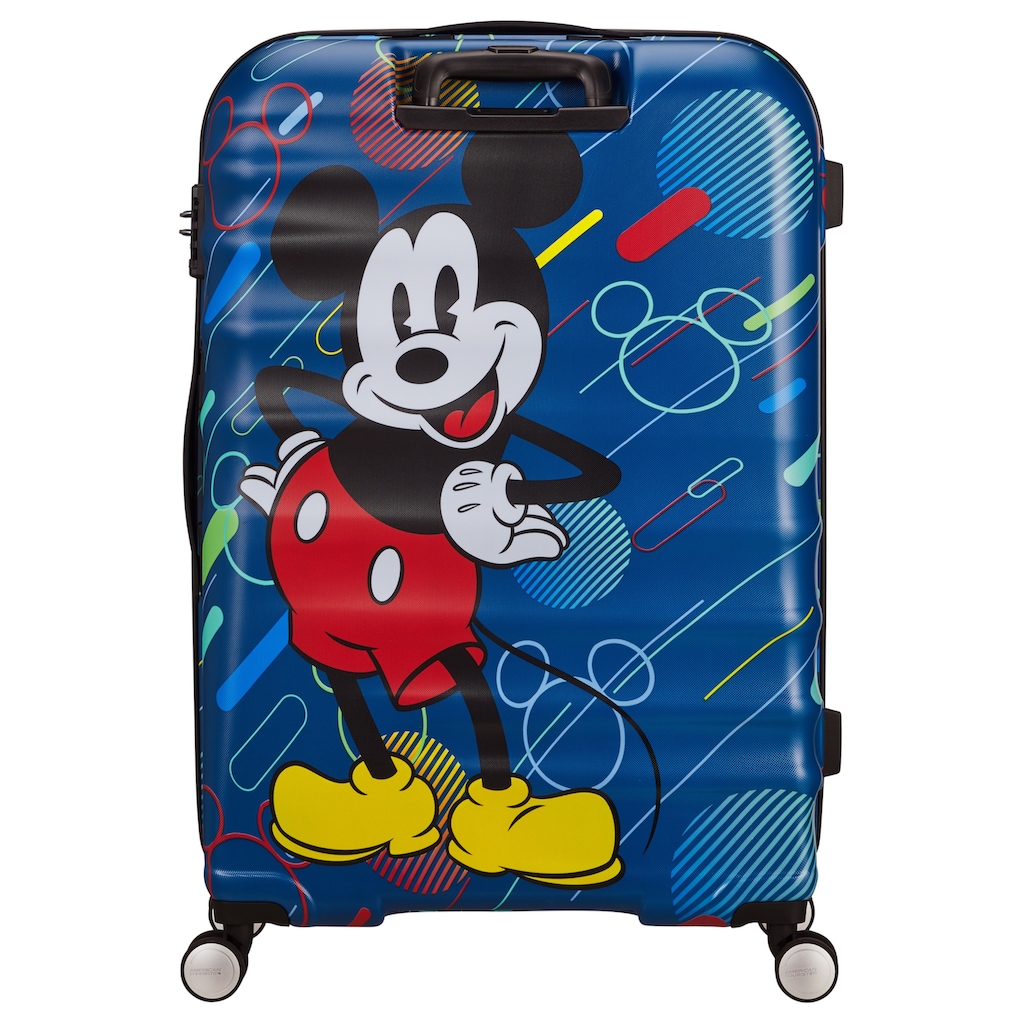 American Tourister® Trolley »WAVEBREAKER DISNEY 77«, 4 Rollen, Kinderreisegepäck Koffer TSA-Zahlenschloss