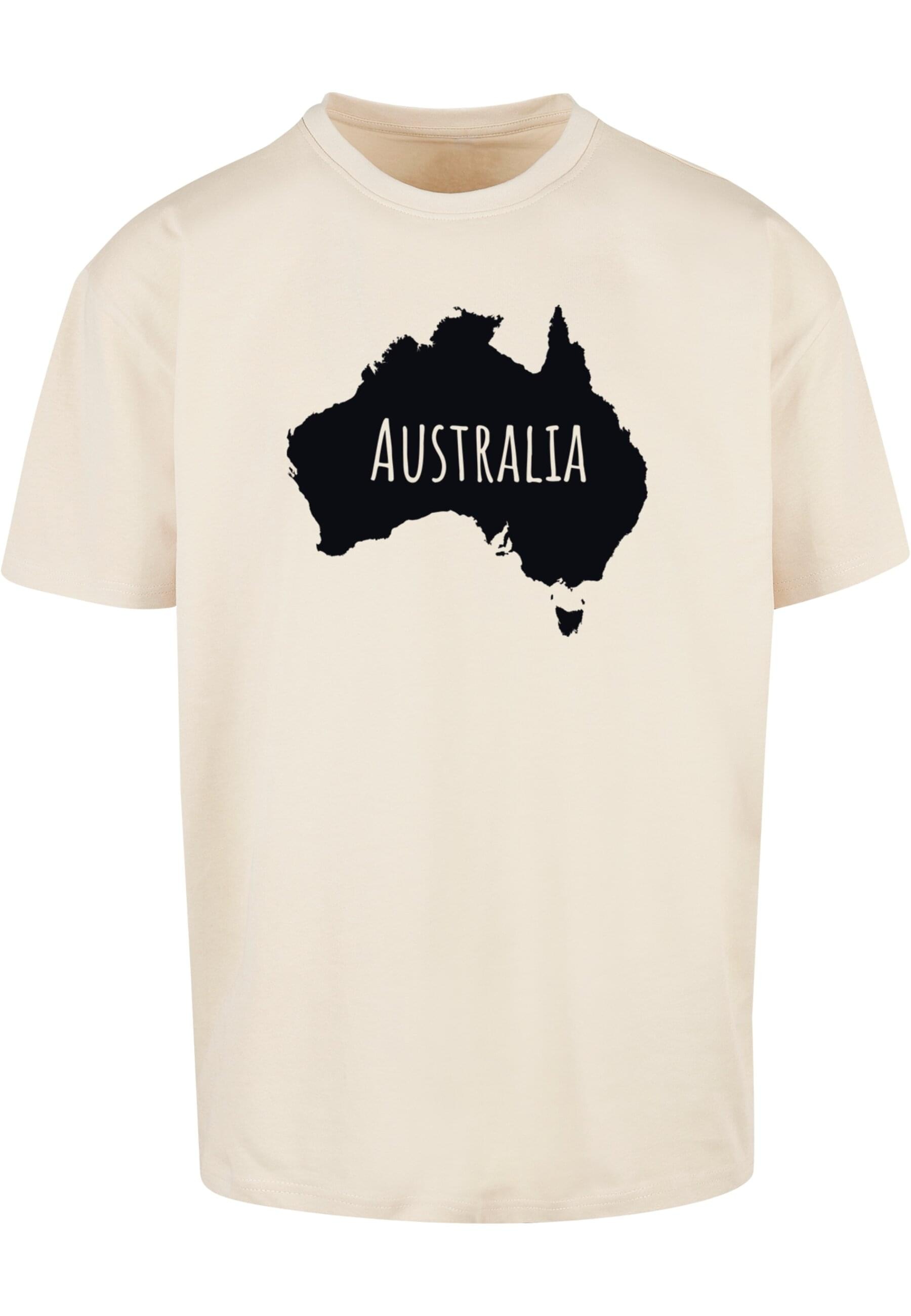 T-Shirt »Merchcode Herren Australia Heavy Oversize Tee-BY102«, (1 tlg.)