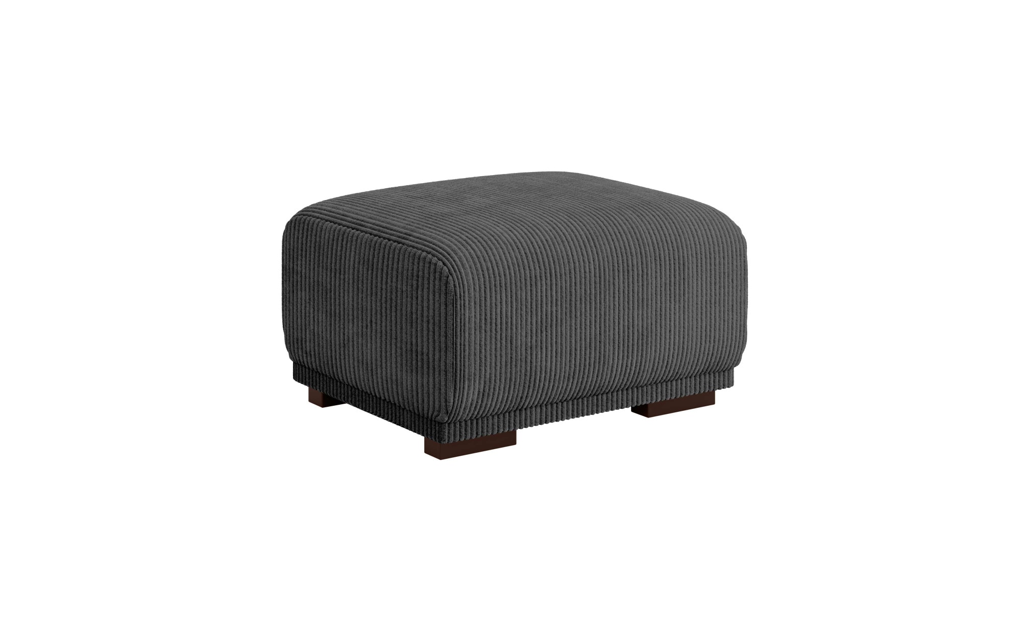 Home affaire Polsterhocker »BORNHOLM, kleiner Hocker passend zur Serie, Maße B/T/H: 61/72/46 cm«, mit Wellenfederung, in hochwertiger Verarbeitung