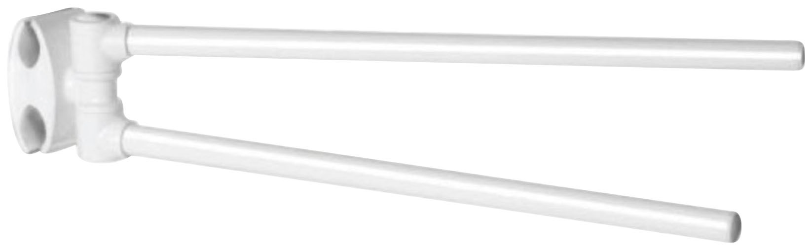 Ximax Handtuchstange "drehbar, für Badheizkörper", drehbar, für Badheizkörper, 350 mm, Weiß