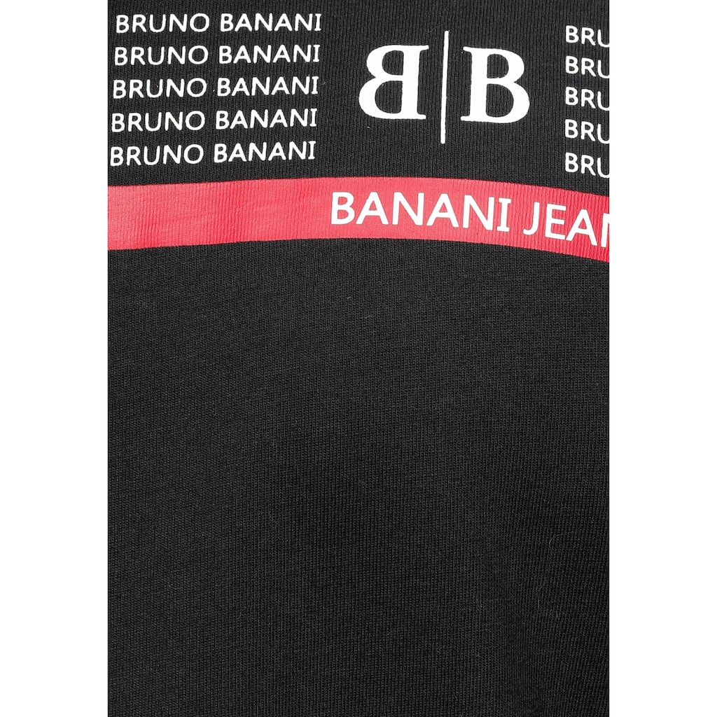 Bruno Banani Langarmshirt, mit Markenprint