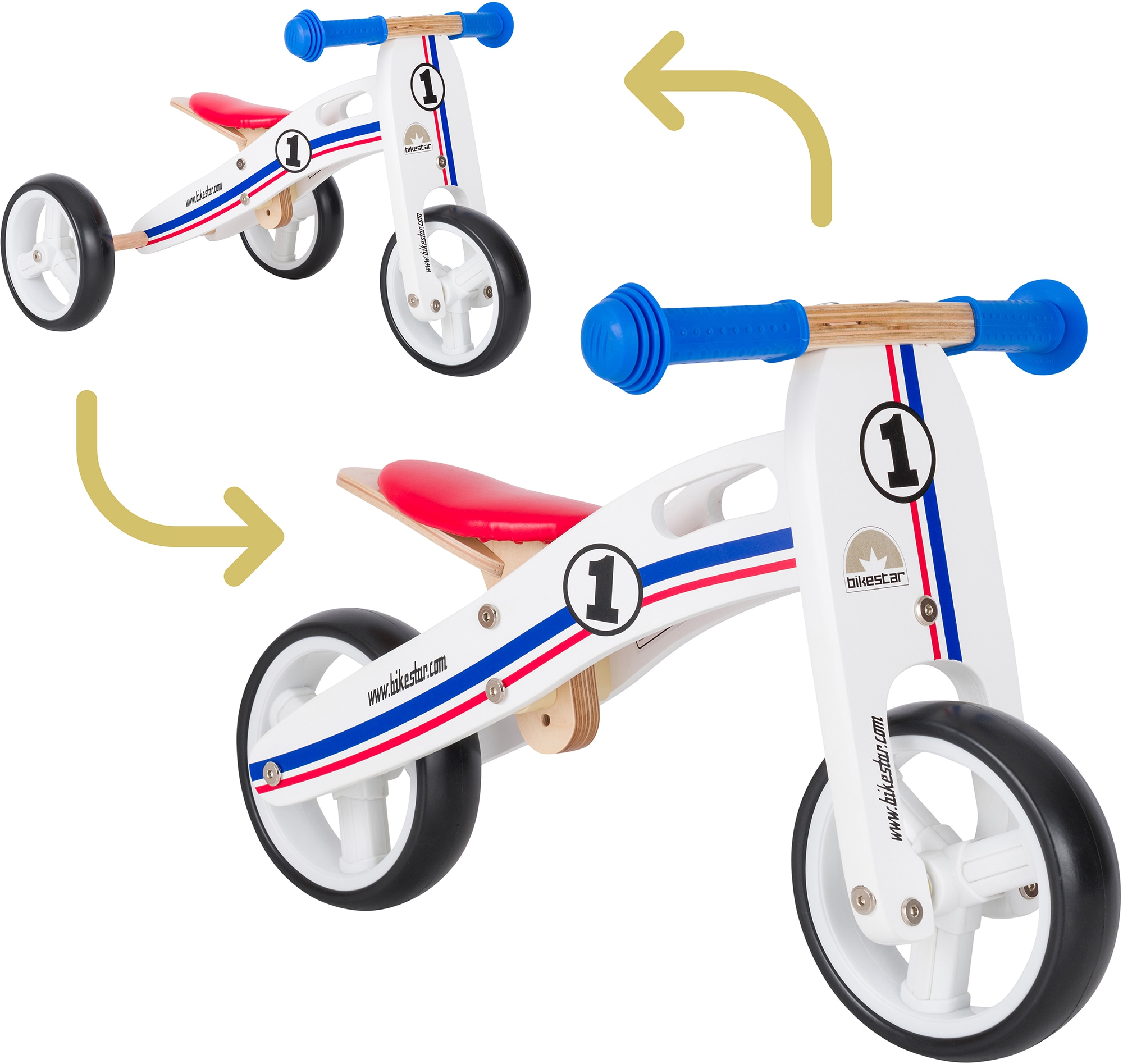Bikestar Laufrad »2-in-1«