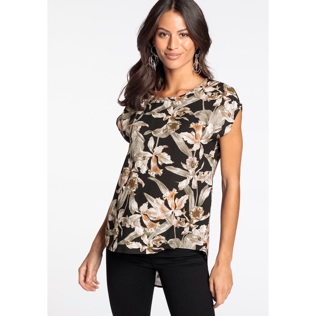 Laura Scott Shirtbluse, mit asymetrischem Saum - NEUE KOLLEKTION