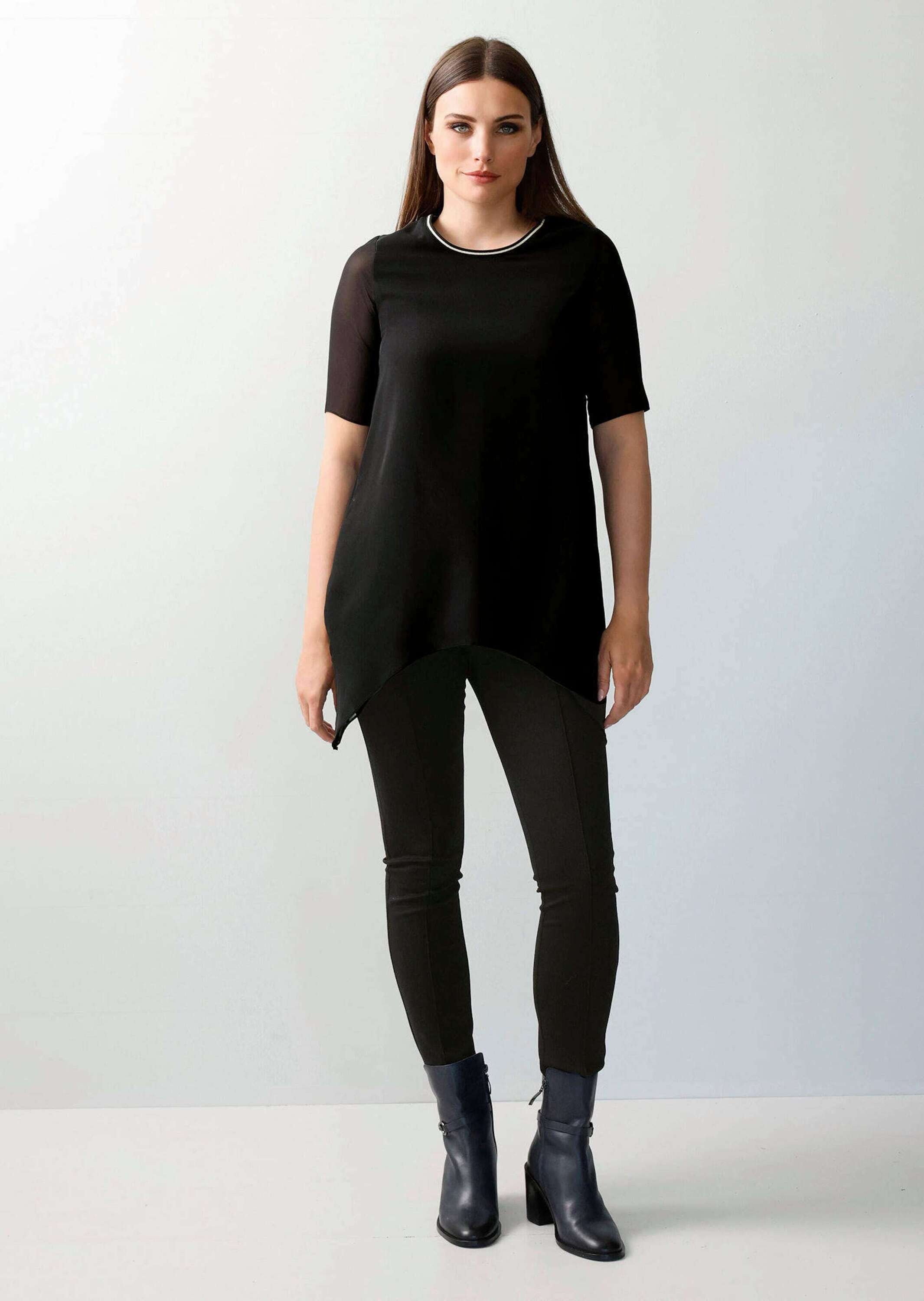 Thumbnail - Alba Moda Kurzarmshirt "Longshirt Longshirt"