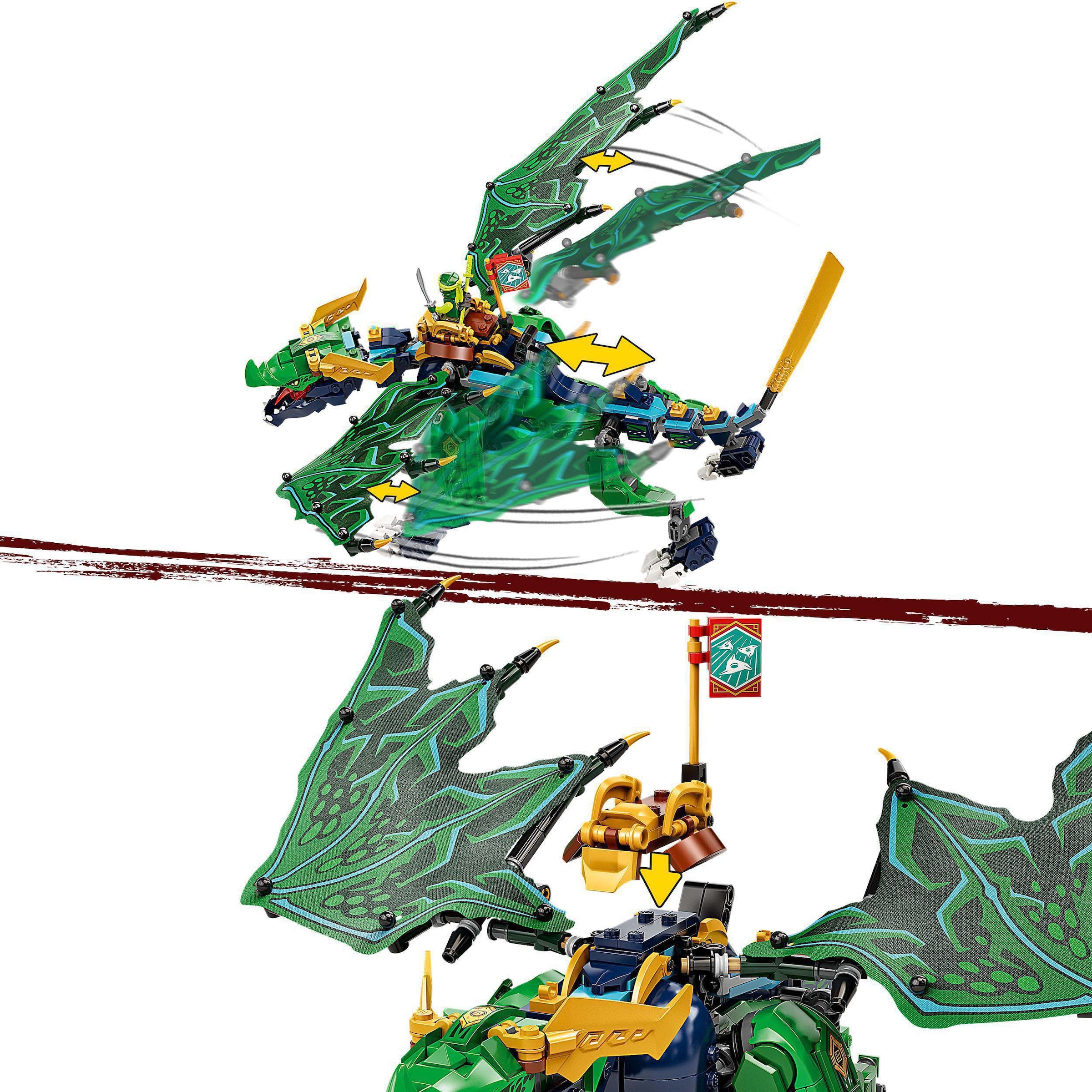 LEGO® Konstruktionsspielsteine »Lloyds legendärer Drache (71766), LEGO® NINJAGO®«, (747 St.)