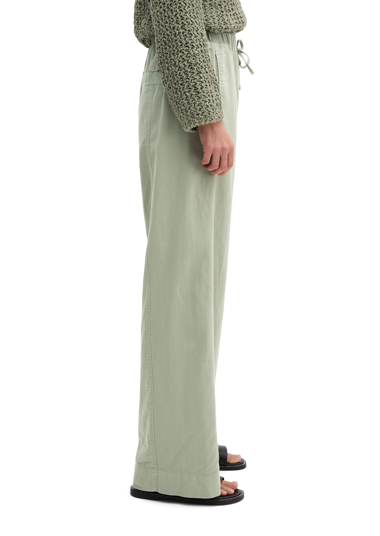 Marc OPolo Chinohose "aus Bio-Baumwolle-TENCEL™ Lyocell-Leinen-Mix" günstig online kaufen