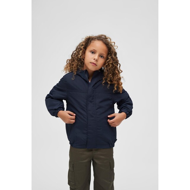 Brandit Outdoorjacke »Kinder Kids Summer Windbreaker Frontzip«, (1 St.),  mit Kapuze auf Raten | BAUR