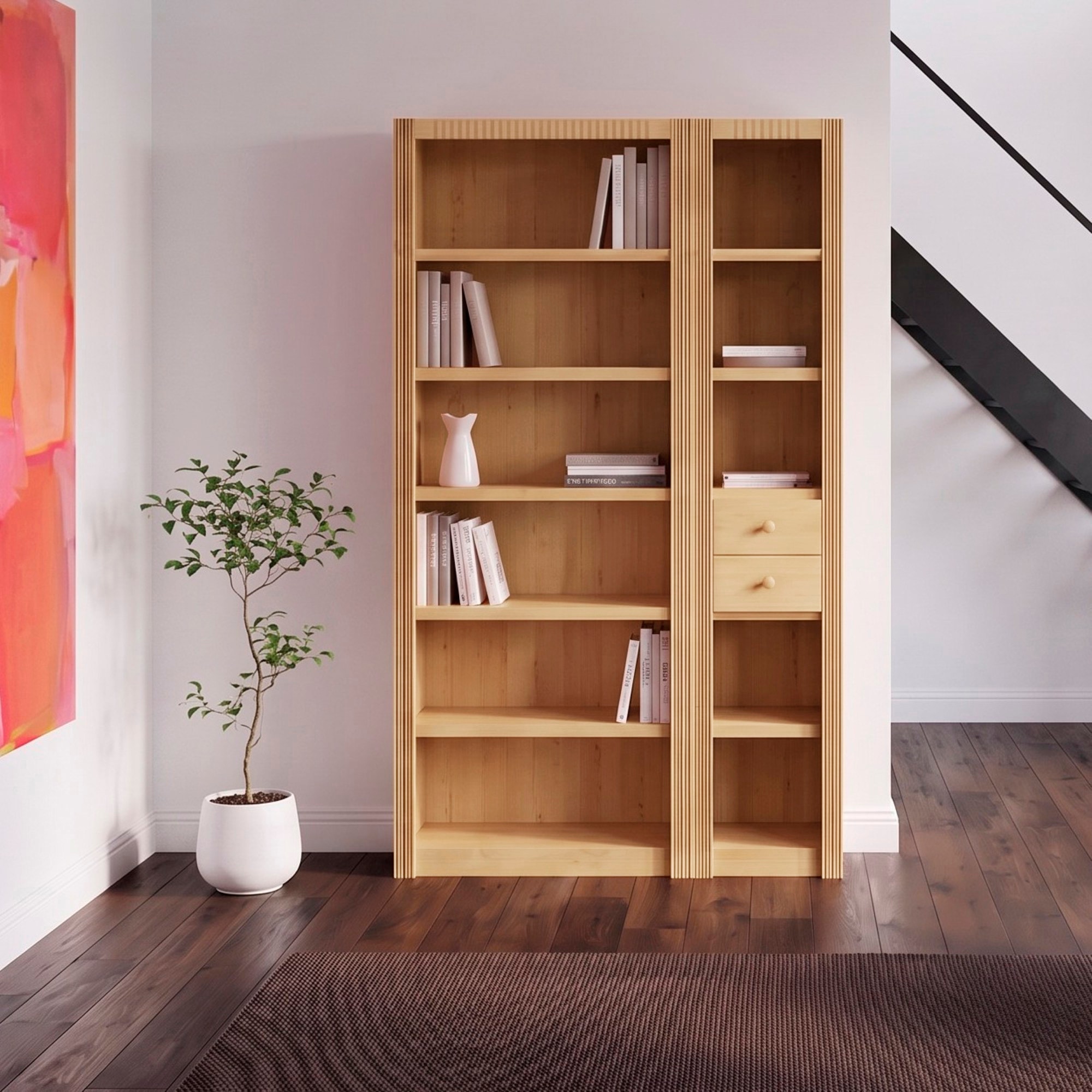 OTTO home Raumteilerregal »Bergen« (3-tlg.),Breite 128 cm