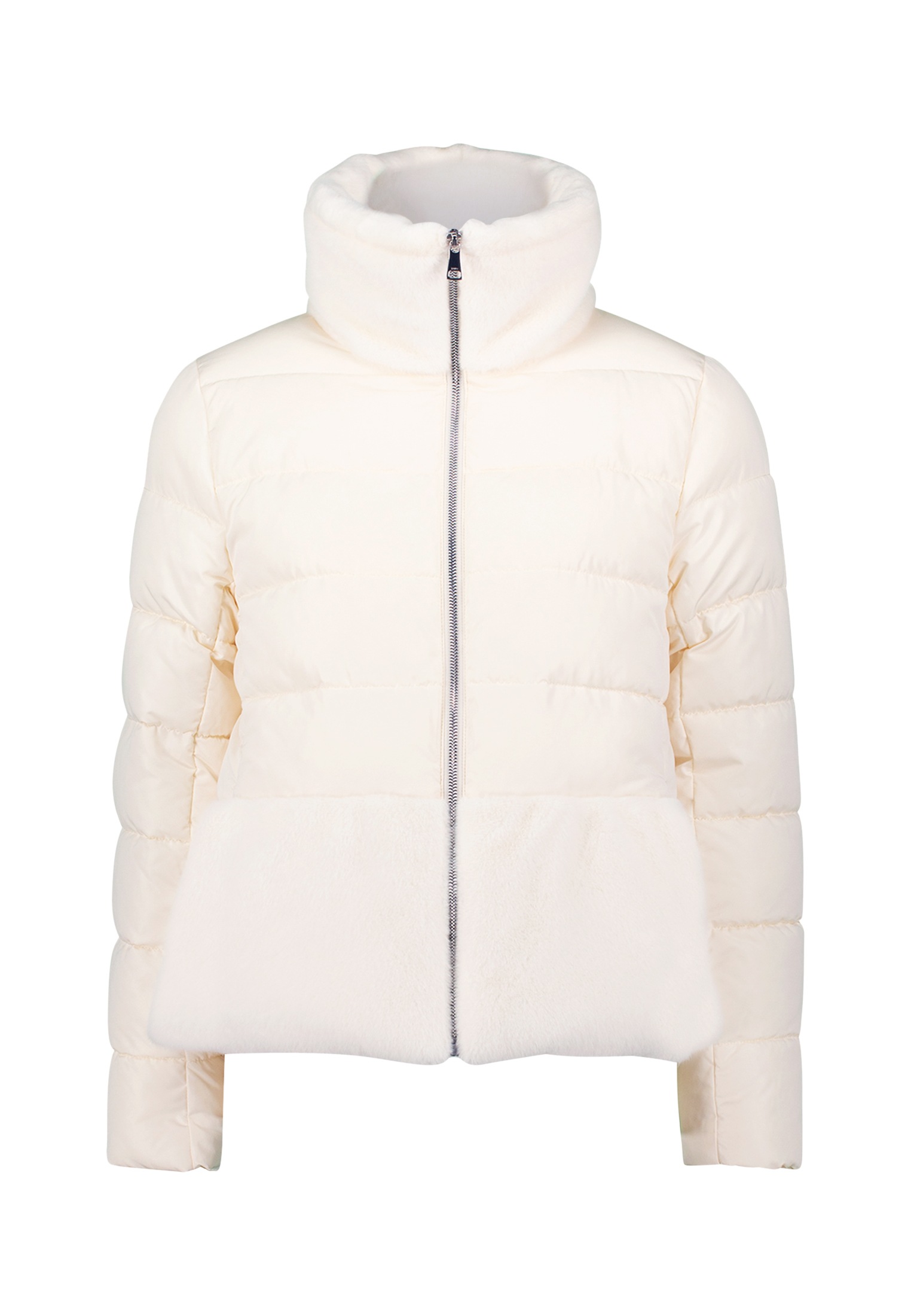 Zero Steppjacke "zero Damen Steppjacke mit Kunstfellkragen" günstig online kaufen