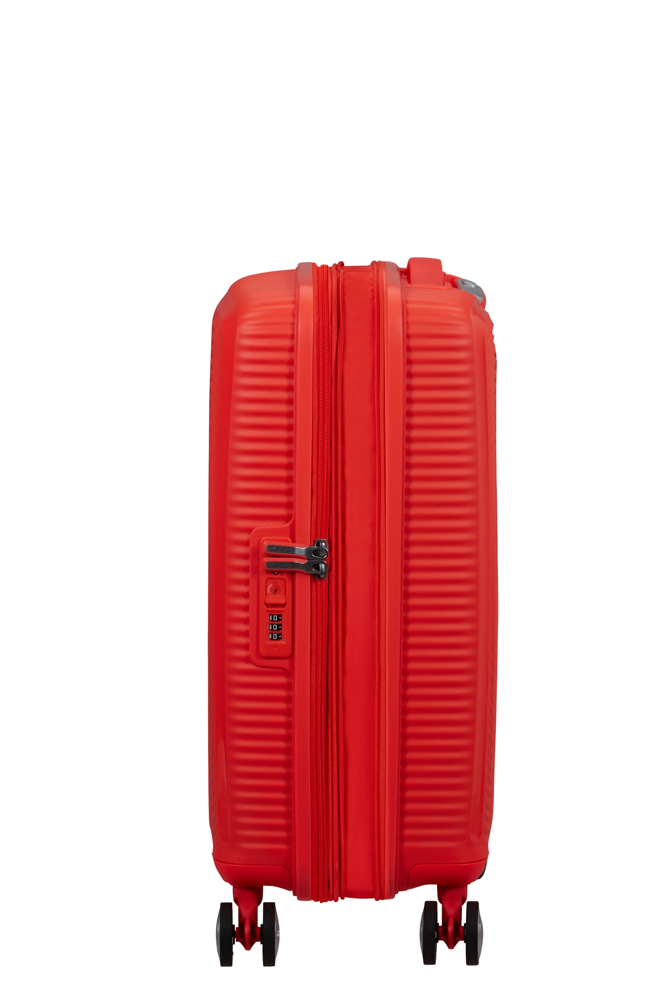 American Tourister® Hartschalen-Trolley »SOUNDBOX, in verschiedenen Farben und Größen« 35,5 l 4 Rollen Reisekoffer Trolley Aufgabegepäck TSA-Zahlenschloss Volumenerweiterung