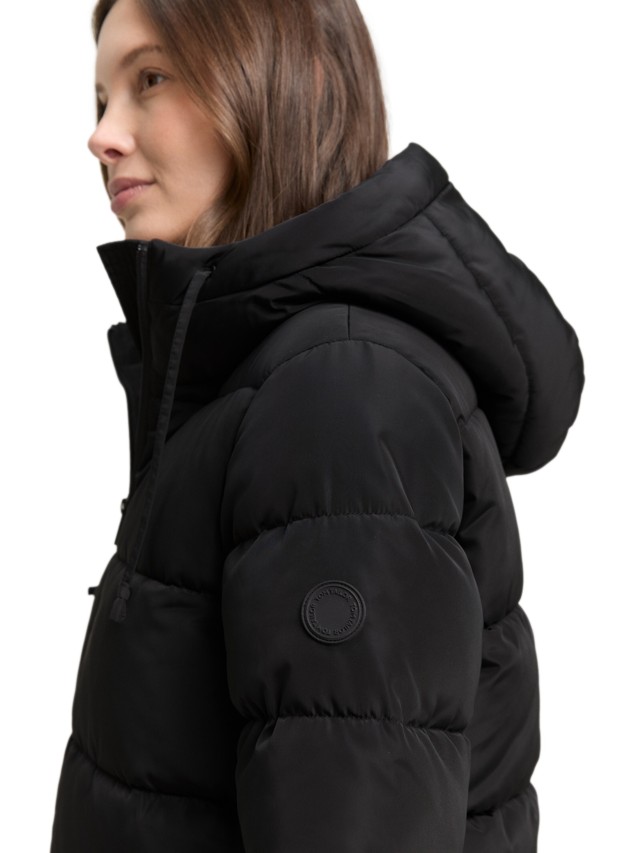 TOM TAILOR Steppmantel mit Kapuze