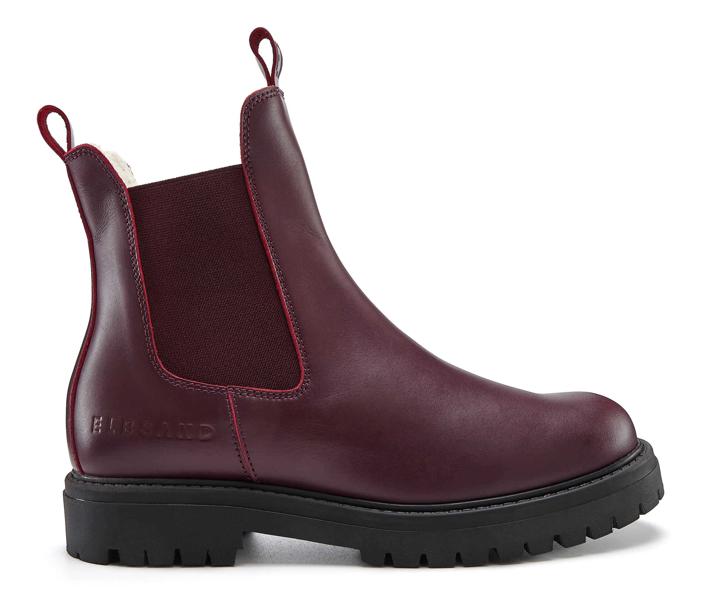 Elbsand Chelseaboots, mit Stretch-Einsatz, Ankle Boot, Winterstiefelette