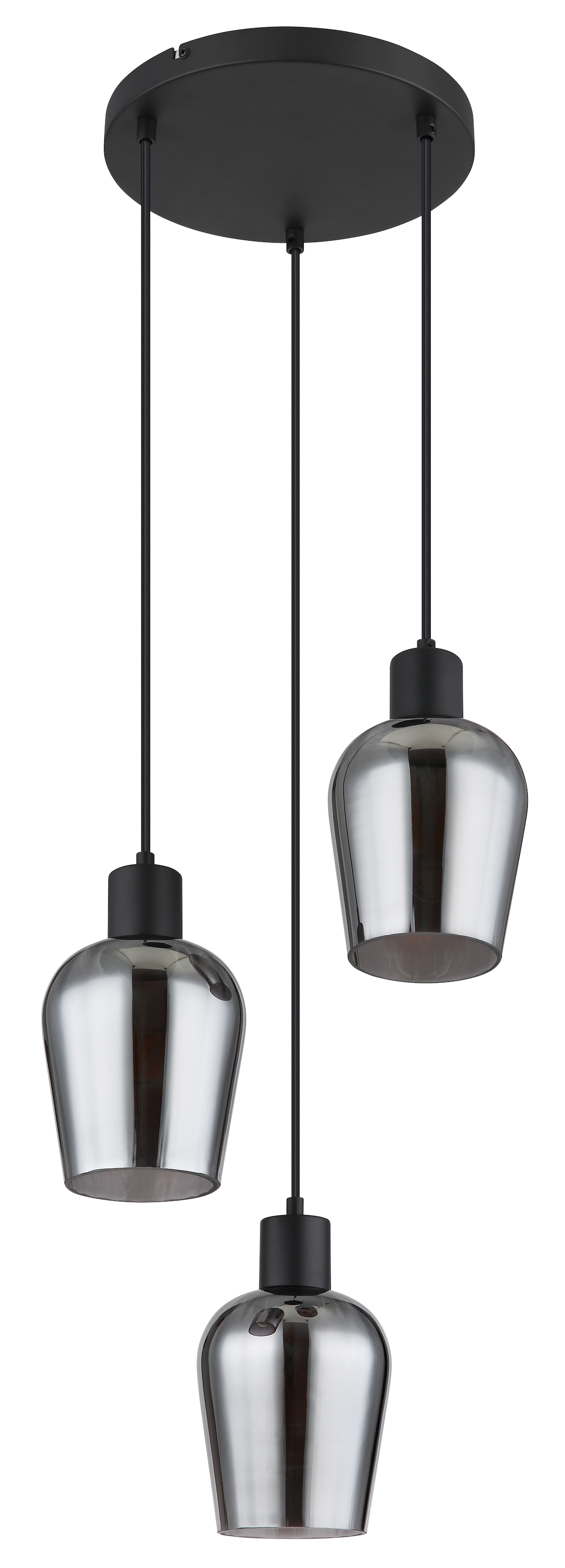 GLOBO LIGHTING Hängeleuchte »RYAN«, Leuchtmittel E27 | ohne Leuchtmittel, Hängelampe/Pendelleuchte/Esszimmer/Wohnzimmer/Esstisch