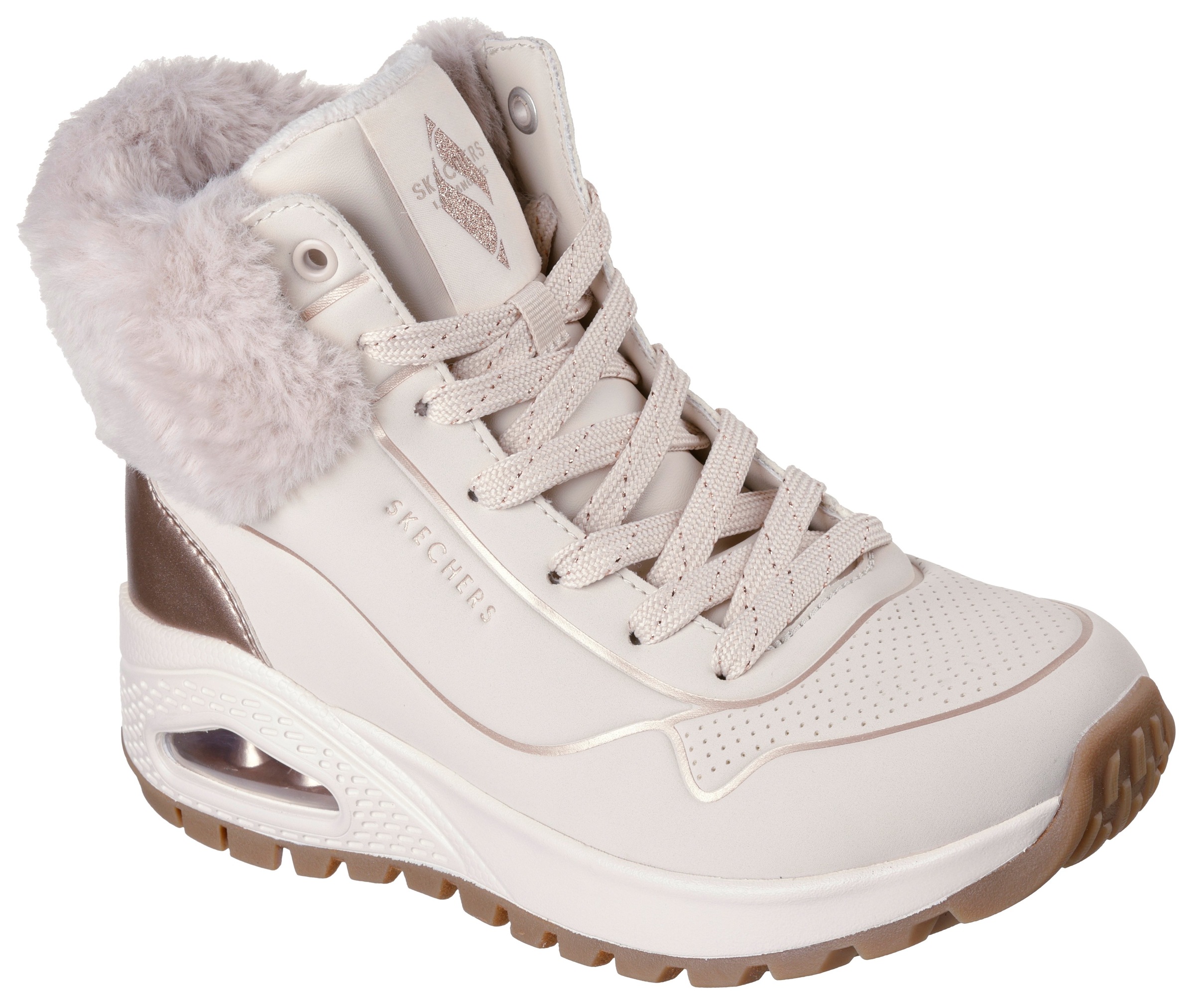 Skechers Keilsneaker »UNO RUGGED«, Sneaker, Keilsneaker, Winterboots mit hochwertiger Dämpfung