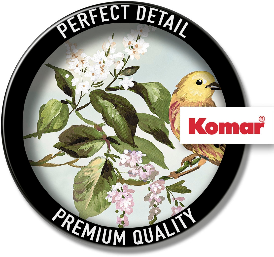 Komar Bild »Gazouillis des Oiseaux« Natur 1 Stk. tlg. Wandbild zur Dekoration - ohne Rahmen